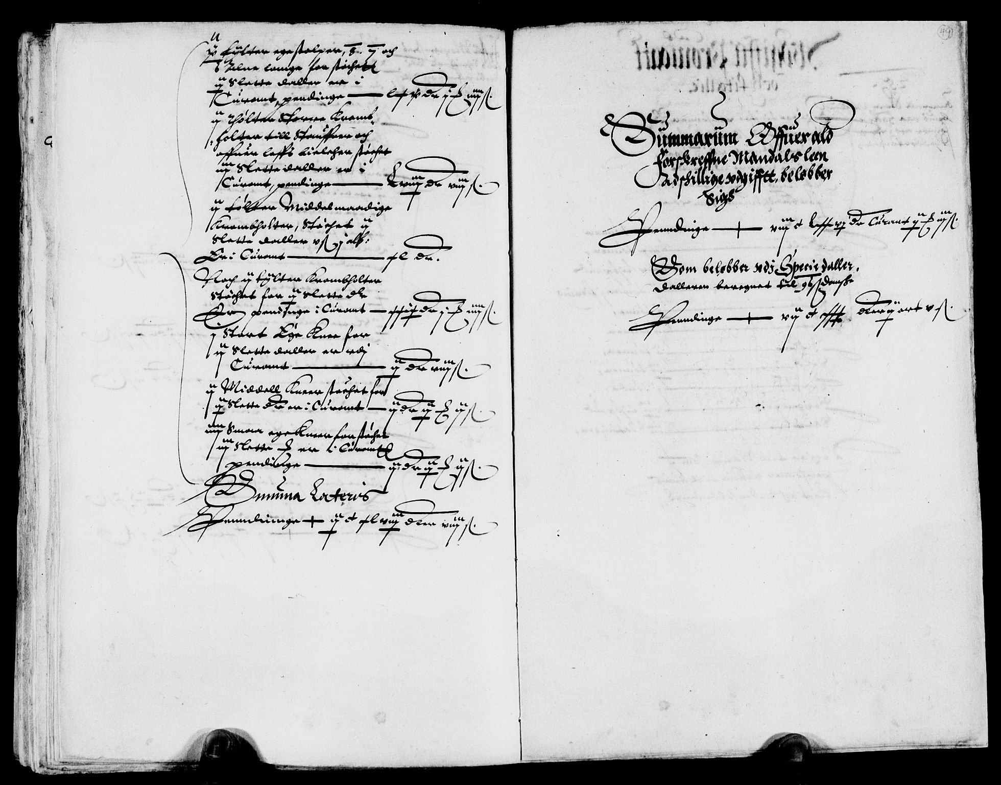 Rentekammeret inntil 1814, Reviderte regnskaper, Lensregnskaper, AV/RA-EA-5023/R/Rb/Rbq/L0015: Nedenes len. Mandals len. Råbyggelag., 1624-1626