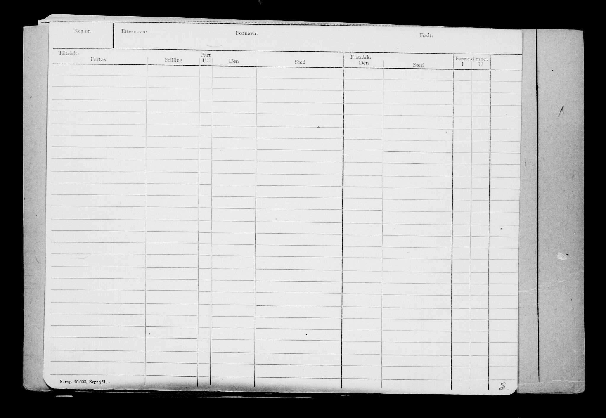 Direktoratet for sjømenn, AV/RA-S-3545/G/Gb/L0189: Hovedkort, 1921, s. 613