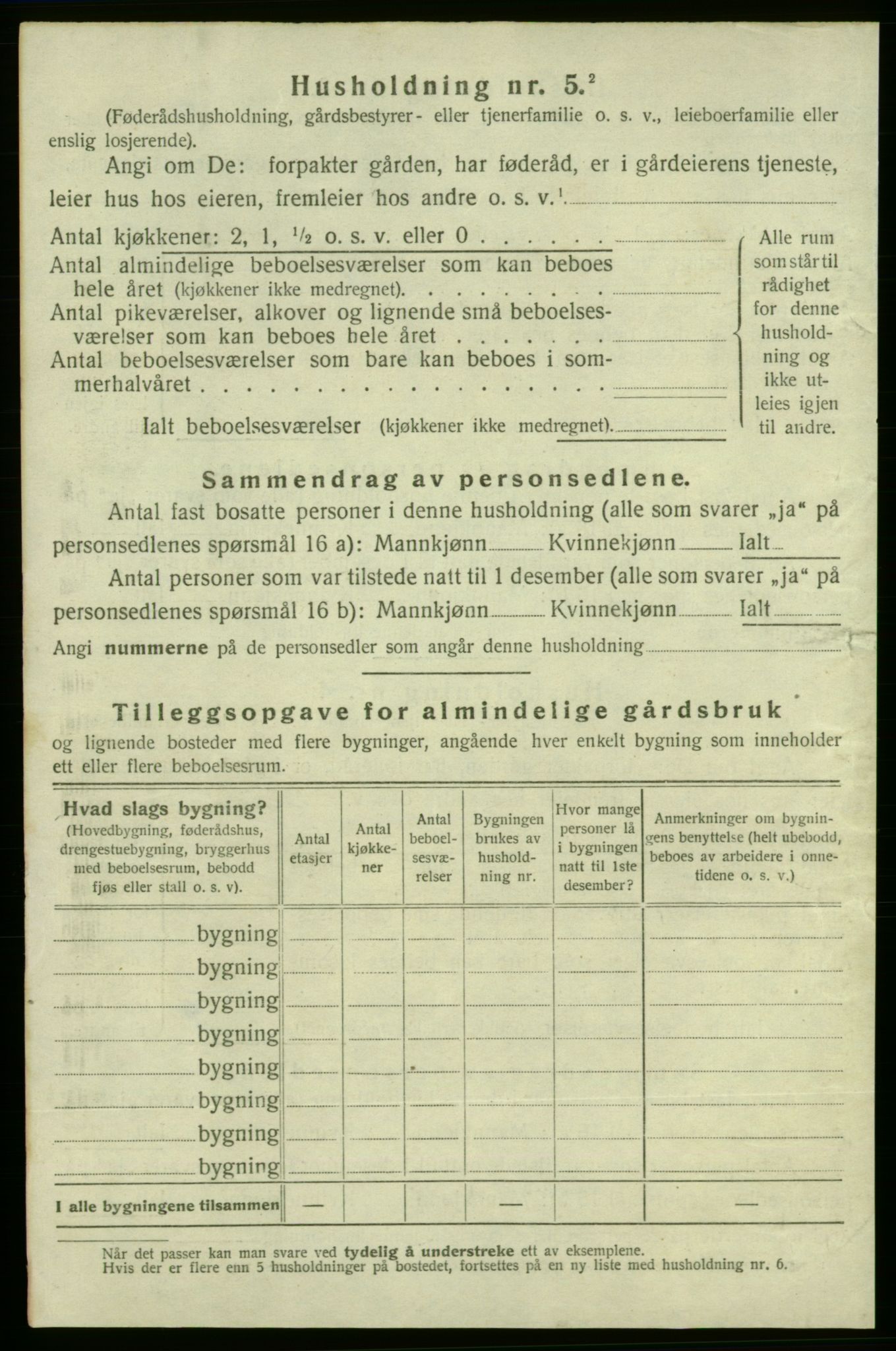 SAB, Folketelling 1920 for 1212 Skånevik herred, 1920, s. 2254