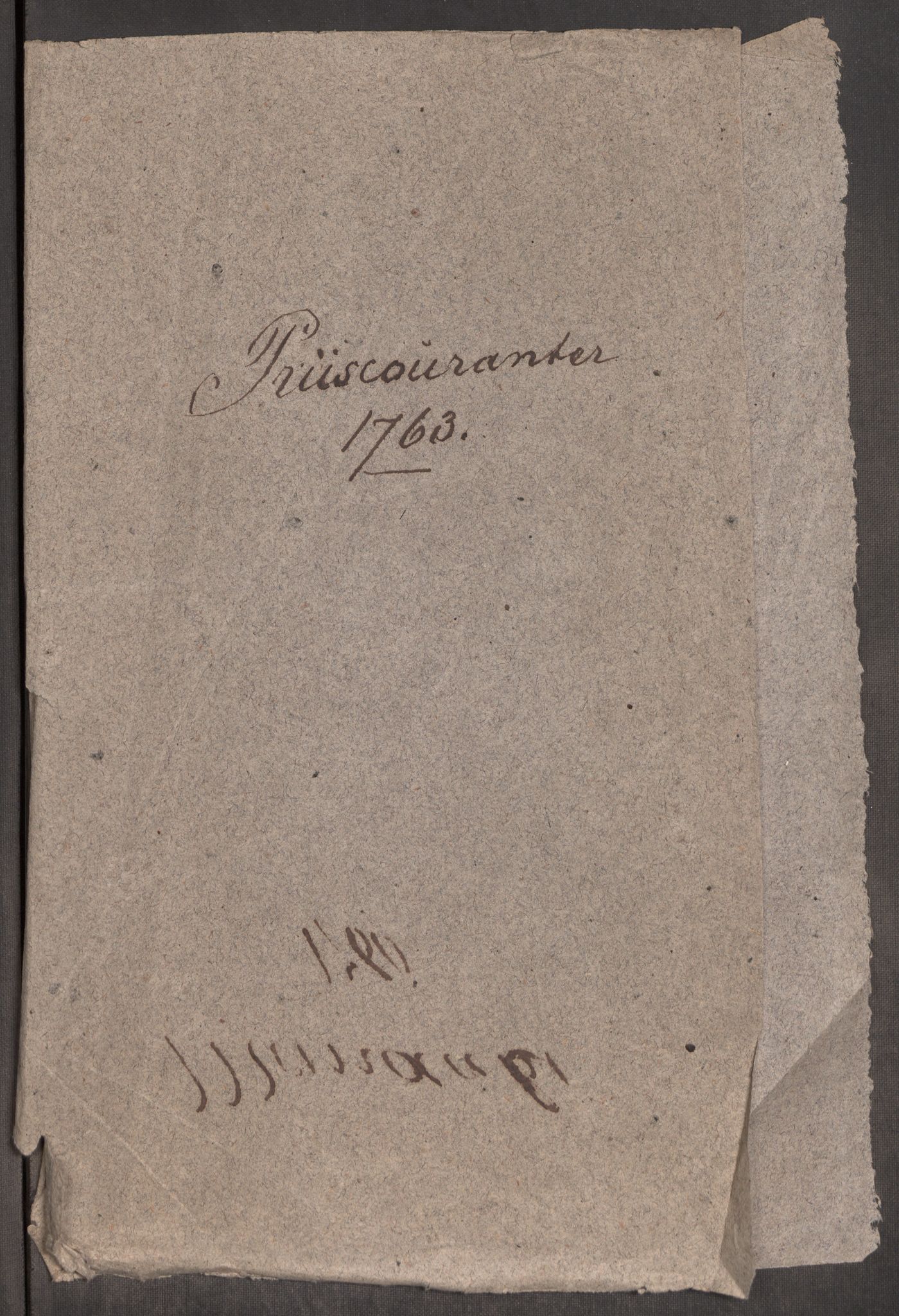 Rentekammeret inntil 1814, Realistisk ordnet avdeling, AV/RA-EA-4070/Oe/L0007: [Ø1]: Priskuranter, 1761-1763, s. 522