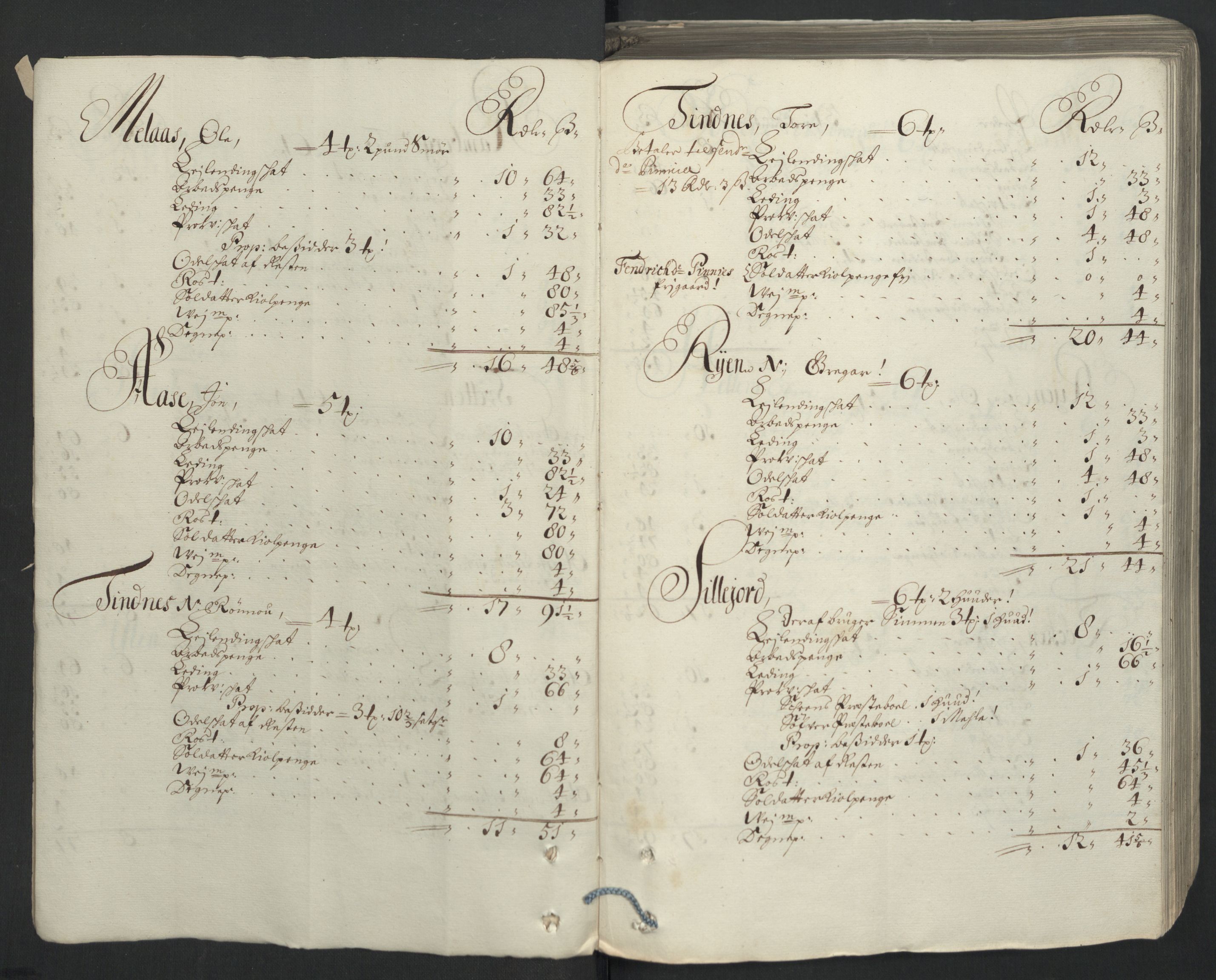 Rentekammeret inntil 1814, Reviderte regnskaper, Fogderegnskap, RA/EA-4092/R36/L2098: Fogderegnskap Øvre og Nedre Telemark og Bamble, 1698, s. 64
