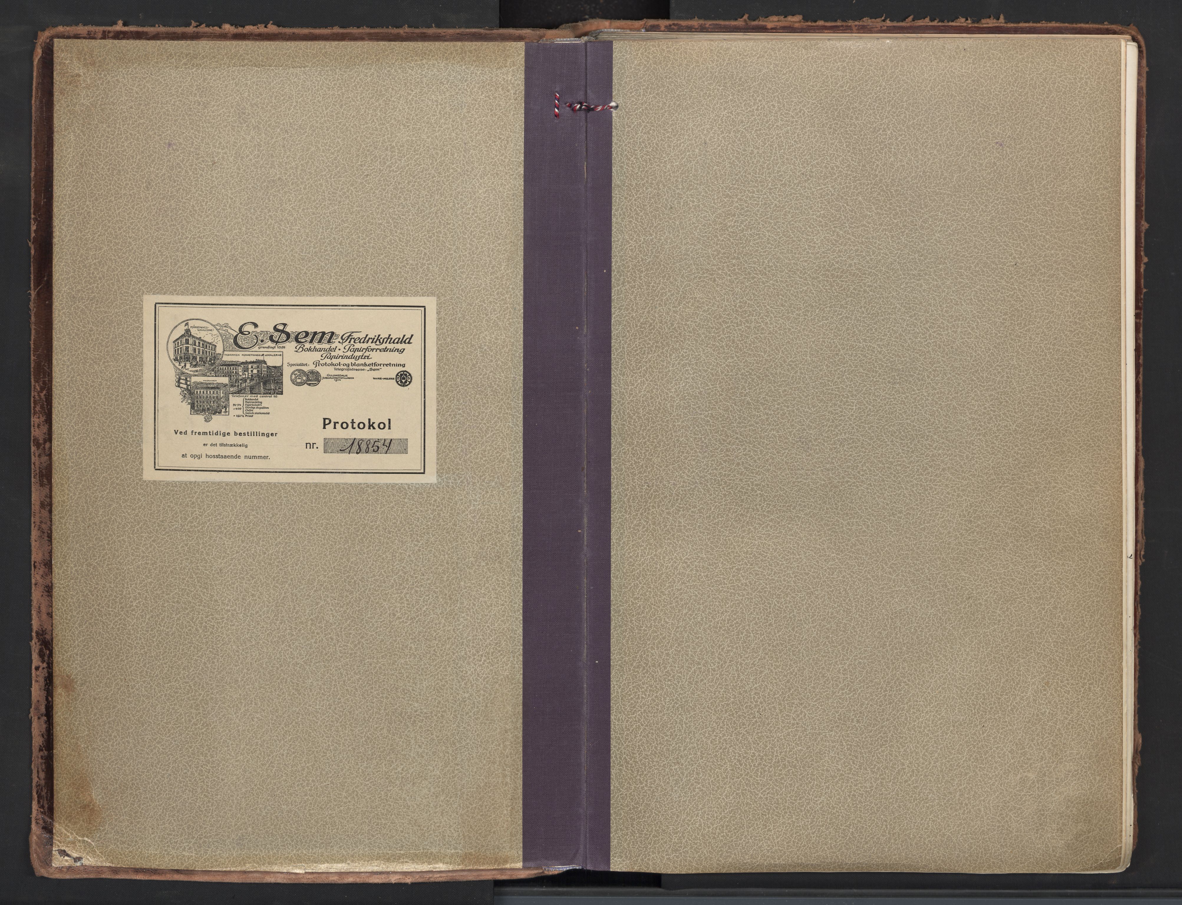 Berg prestekontor Kirkebøker, SAO/A-10902/F/Fb/L0004: Ministerialbok nr. II 4, 1919-1935