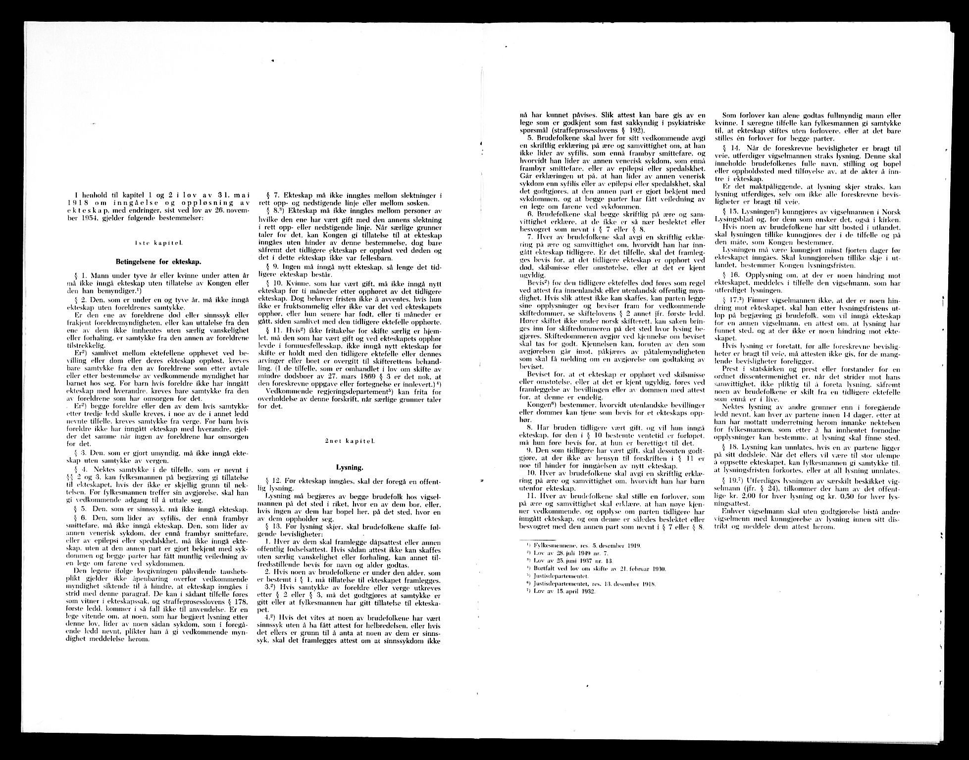 Nesodden prestekontor Kirkebøker, AV/SAO-A-10013/H/Ha/L0003: Lysningsprotokoll nr. 3, 1973-1979