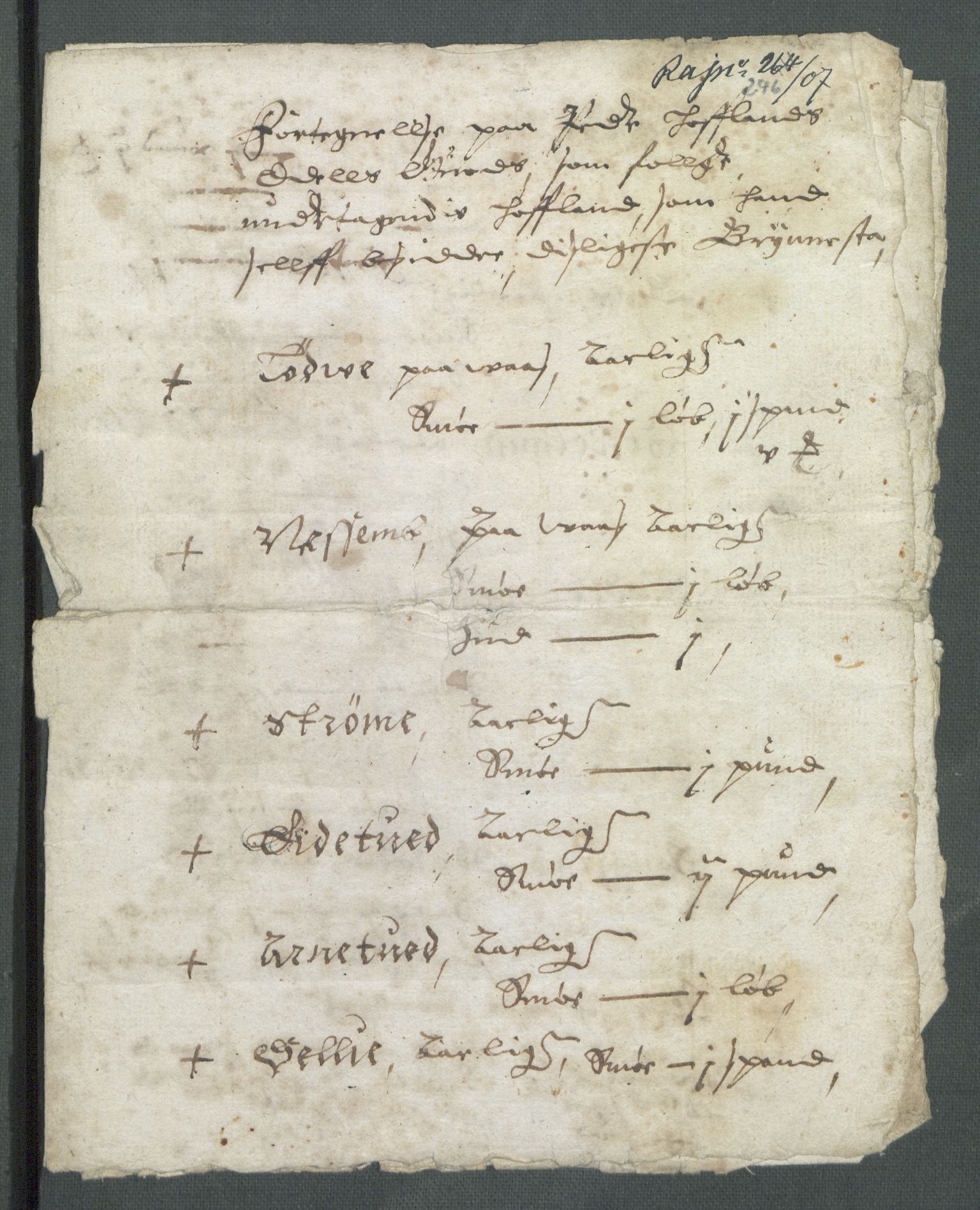 Riksarkivets diplomsamling, AV/RA-EA-5965/F02/L0161: Dokumenter, 1648, s. 25
