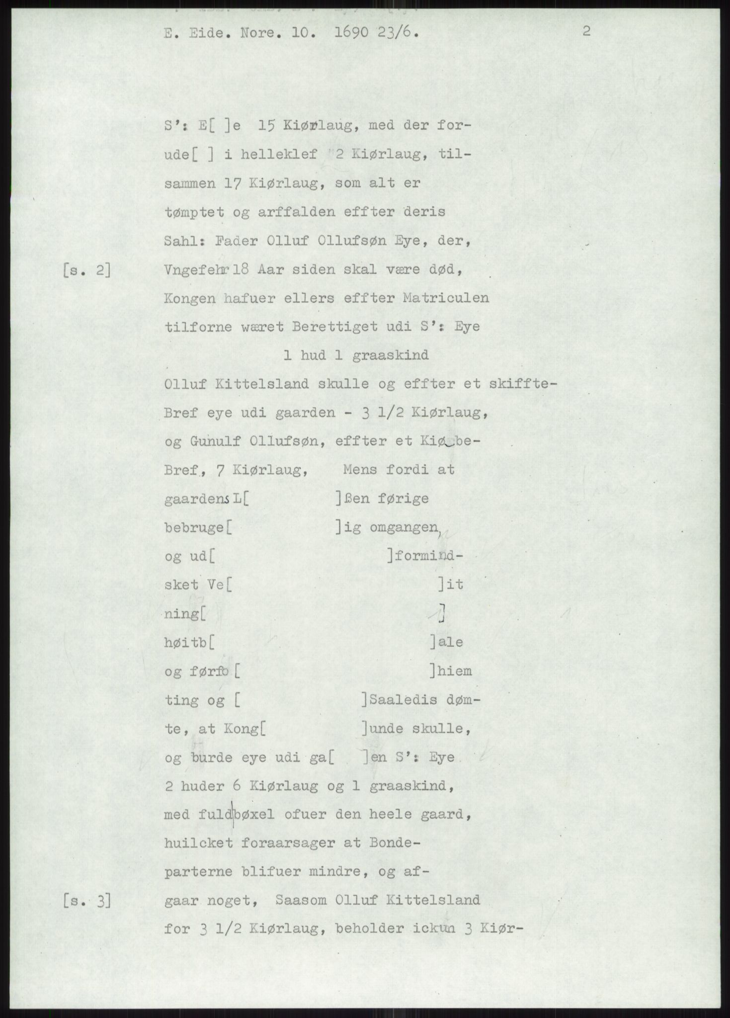 Samlinger til kildeutgivelse, Diplomavskriftsamlingen, AV/RA-EA-4053/H/Ha, s. 1709