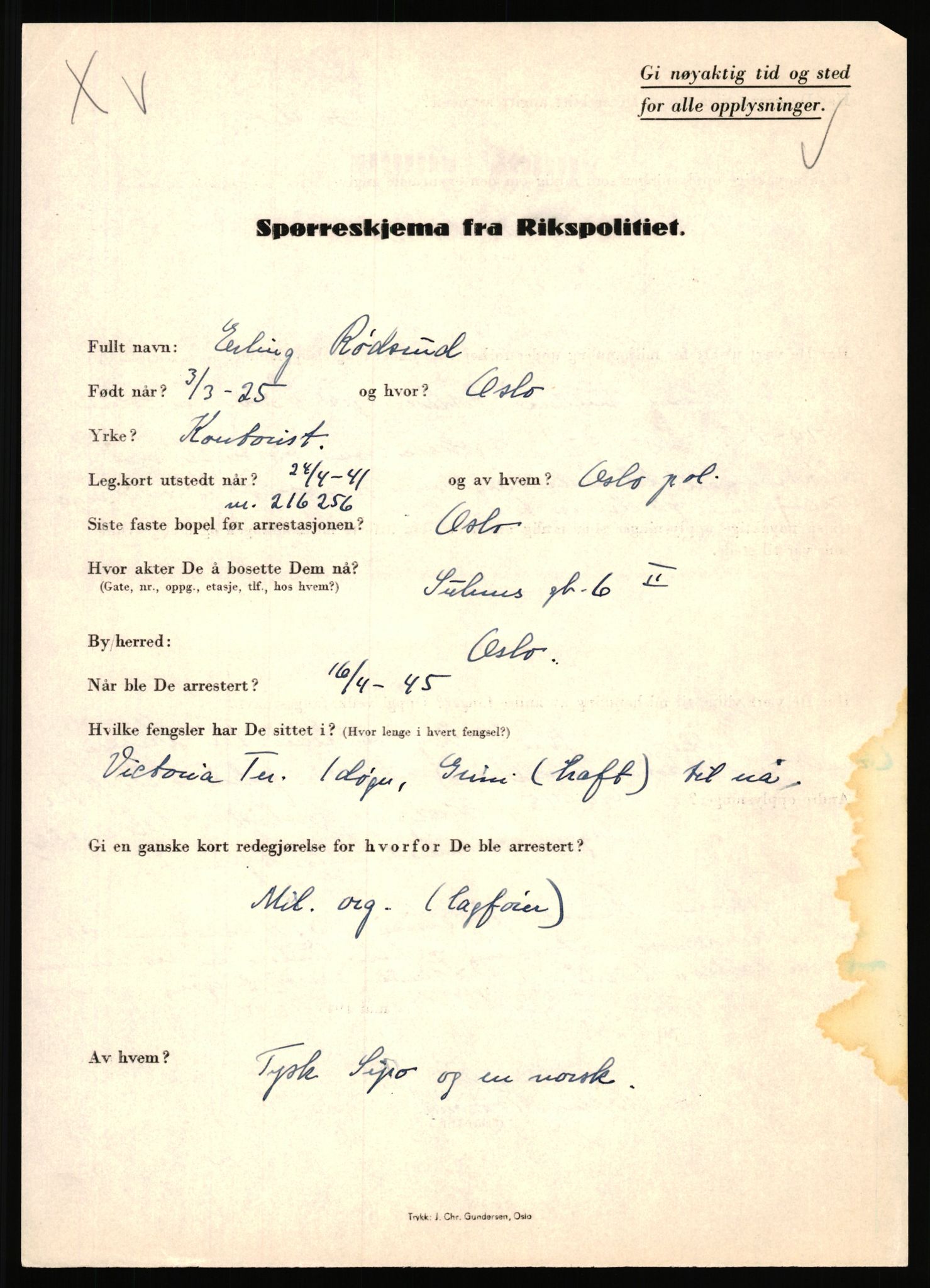 Rikspolitisjefen, AV/RA-S-1560/L/L0014: Pettersen, Aksel - Savosnick, Ernst, 1940-1945, s. 936