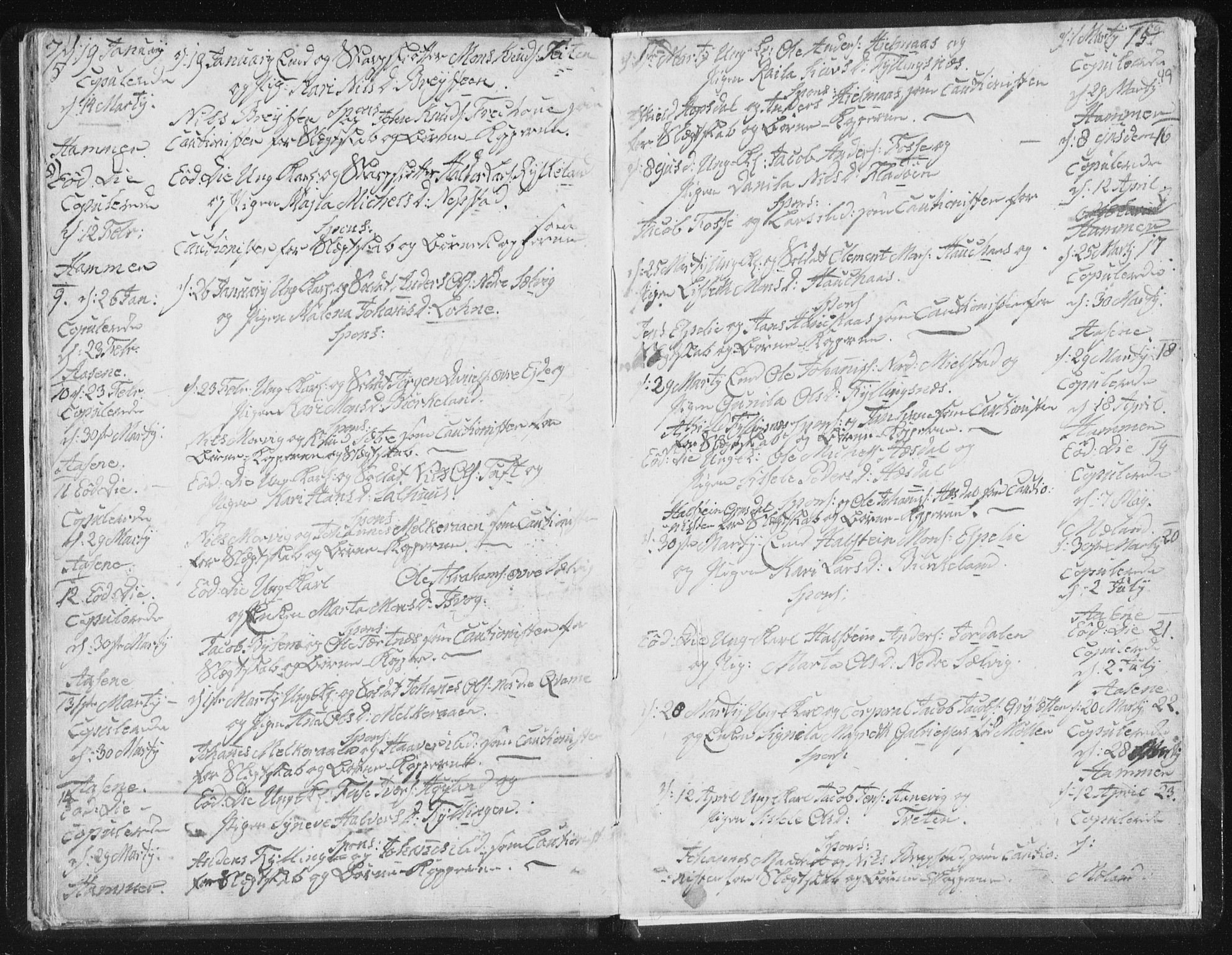 Hamre sokneprestembete, AV/SAB-A-75501/H/Ha/Haa/Haaa/L0009: Ministerialbok nr. A 9, 1805-1815, s. 49