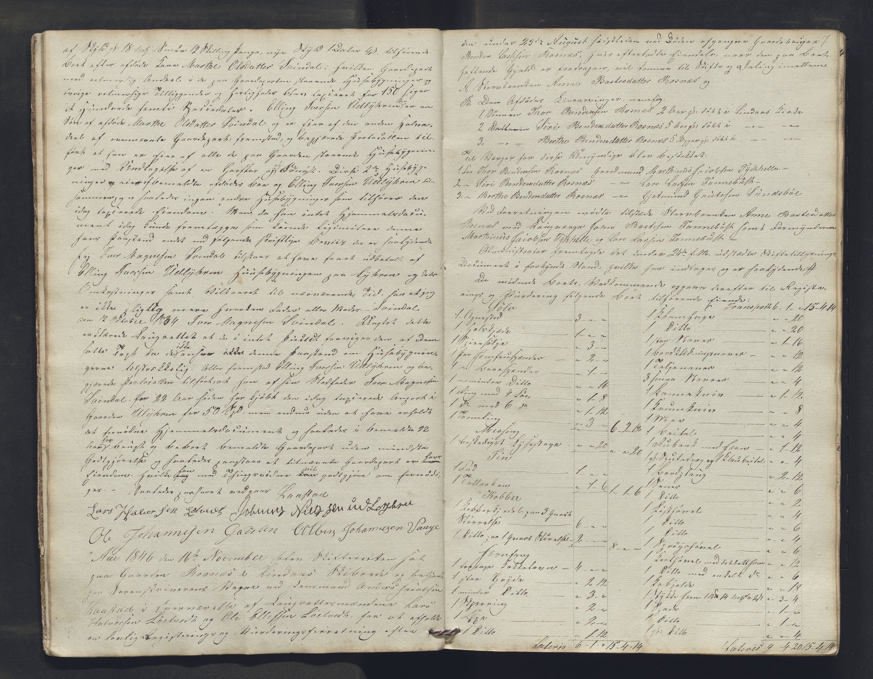 Nordhordland sorenskrivar, AV/SAB-A-2901/1/H/Hb/L0015: Registreringsprotokollar, 1846-1850, s. 7