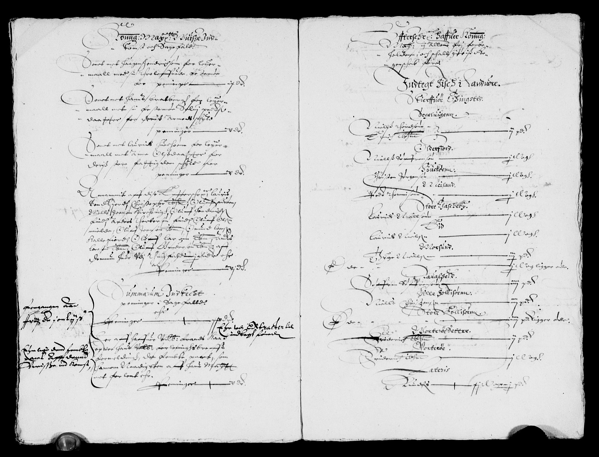 Rentekammeret inntil 1814, Reviderte regnskaper, Lensregnskaper, AV/RA-EA-5023/R/Rb/Rbz/L0024: Nordlandenes len, 1629-1633