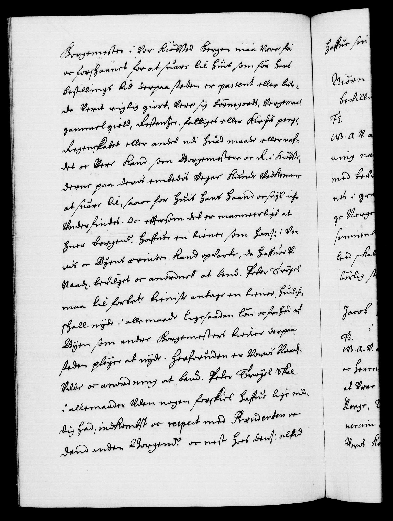 Danske Kanselli 1572-1799, RA/EA-3023/F/Fc/Fca/Fcaa/L0010: Norske registre (mikrofilm), 1660-1670, s. 717b