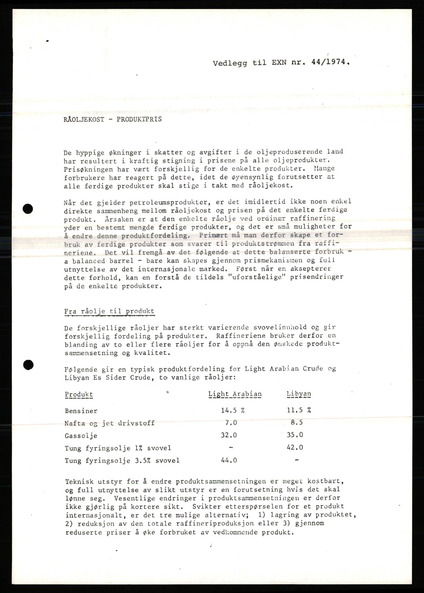 Pa 0982 - Esso Norge A/S, AV/SAST-A-100448/X/Xd/L0004: Esso Extra Nytt, 1963-1976