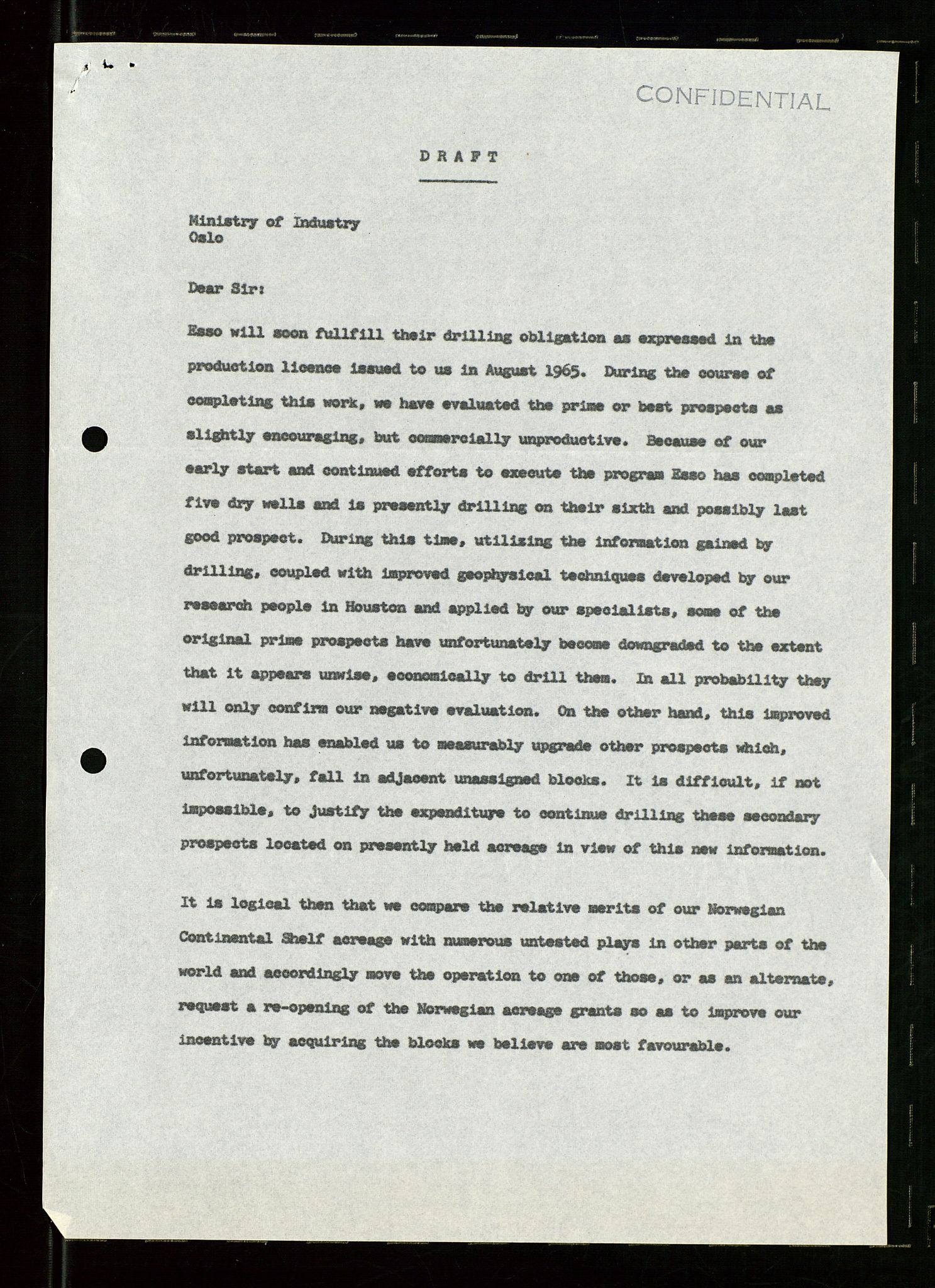 Pa 1512 - Esso Exploration and Production Norway Inc., SAST/A-101917/E/Ea/L0025: Sak og korrespondanse, 1966-1974, s. 589