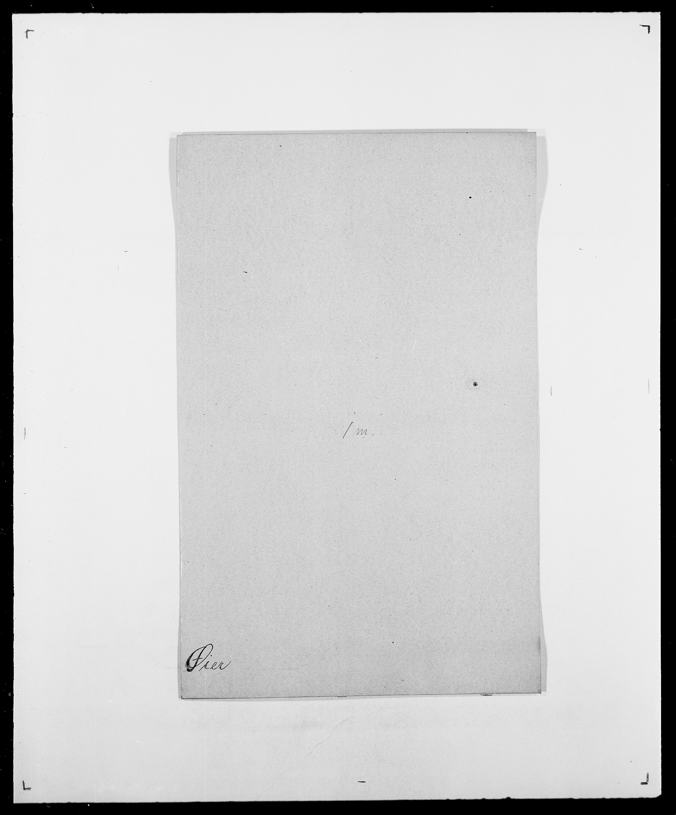 Delgobe, Charles Antoine - samling, SAO/PAO-0038/D/Da/L0043: Wulfsberg - v. Zanten, s. 291