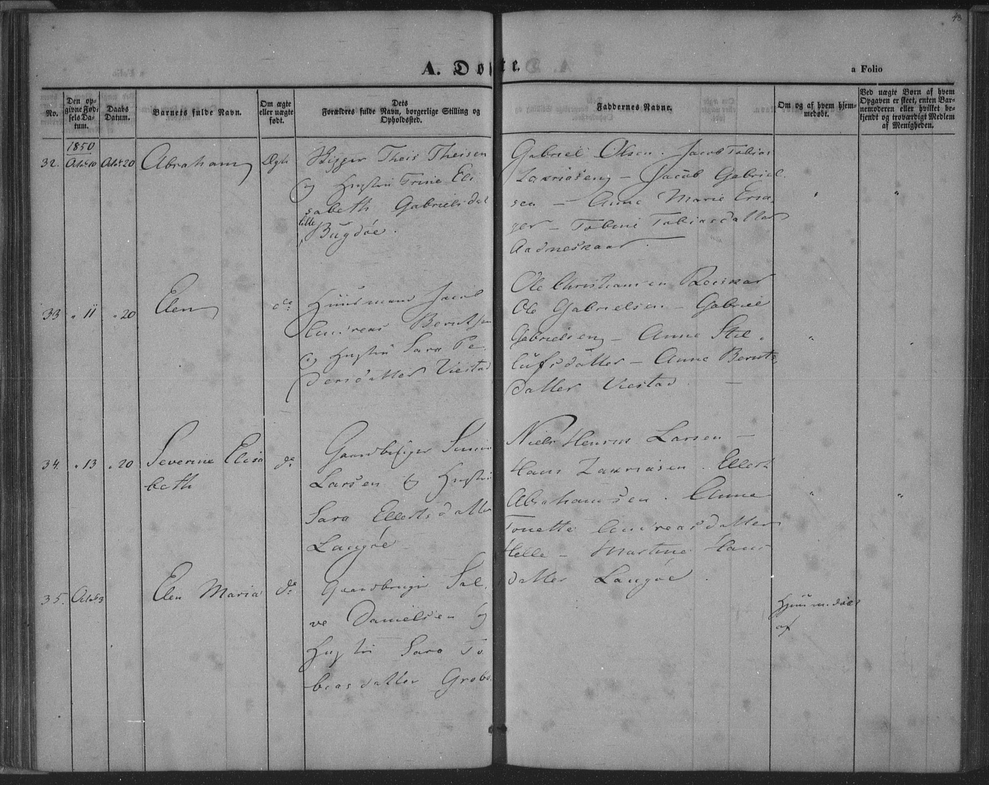 Herad sokneprestkontor, SAK/1111-0018/F/Fa/Fab/L0003: Ministerialbok nr. A 3, 1844-1853, s. 48