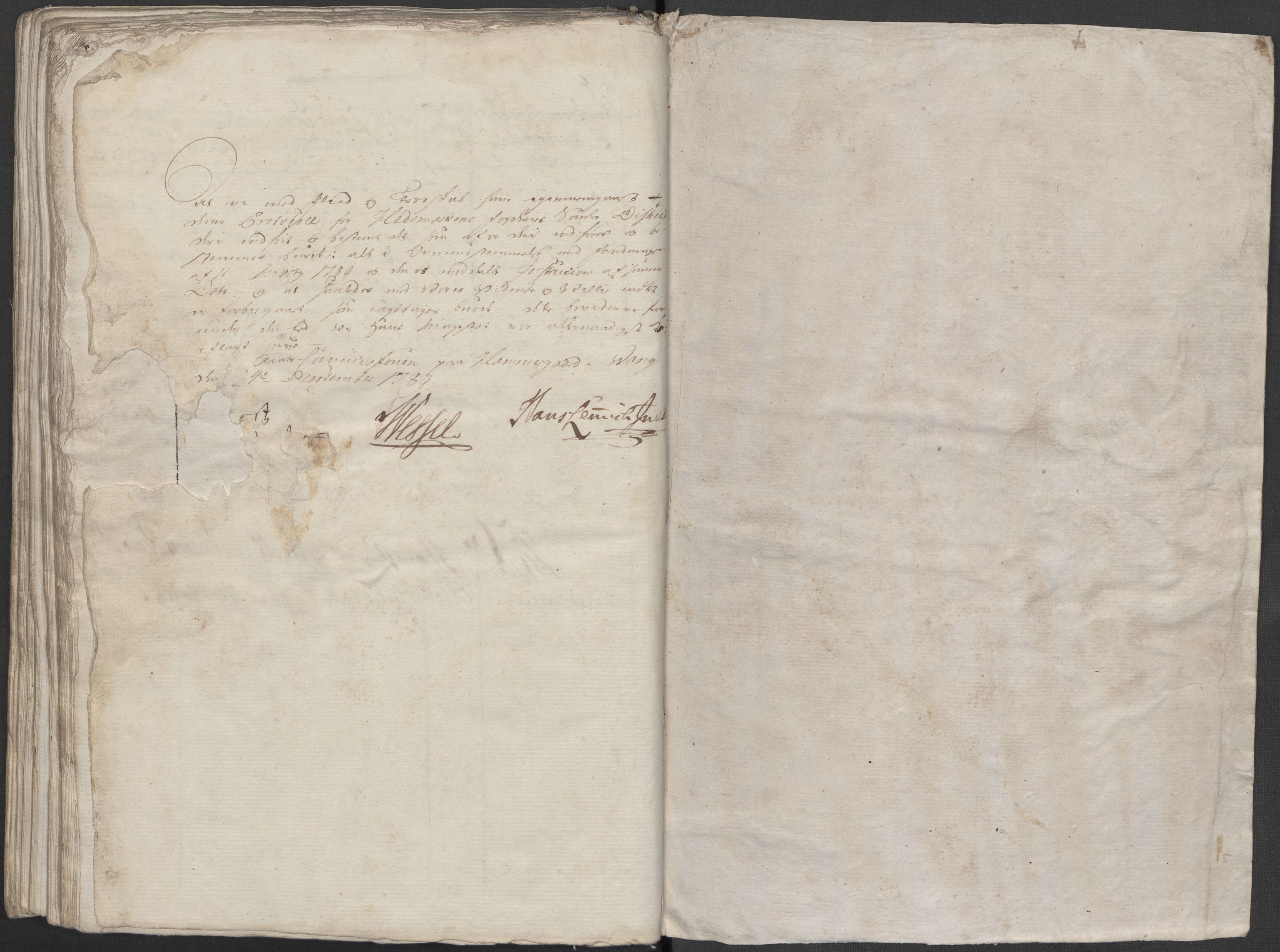 Rentekammeret inntil 1814, Reviderte regnskaper, Mindre regnskaper, AV/RA-EA-4068/Rf/Rfe/L0013: Hedmark fogderi, 1789, s. 334