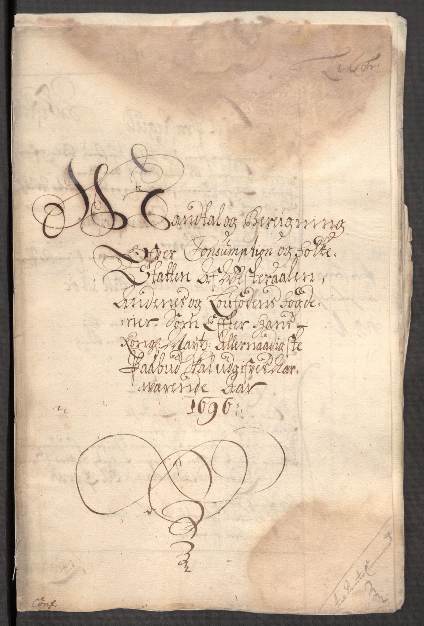 Rentekammeret inntil 1814, Reviderte regnskaper, Fogderegnskap, RA/EA-4092/R67/L4678: Fogderegnskap Vesterålen, Andenes og Lofoten, 1696-1708, s. 66