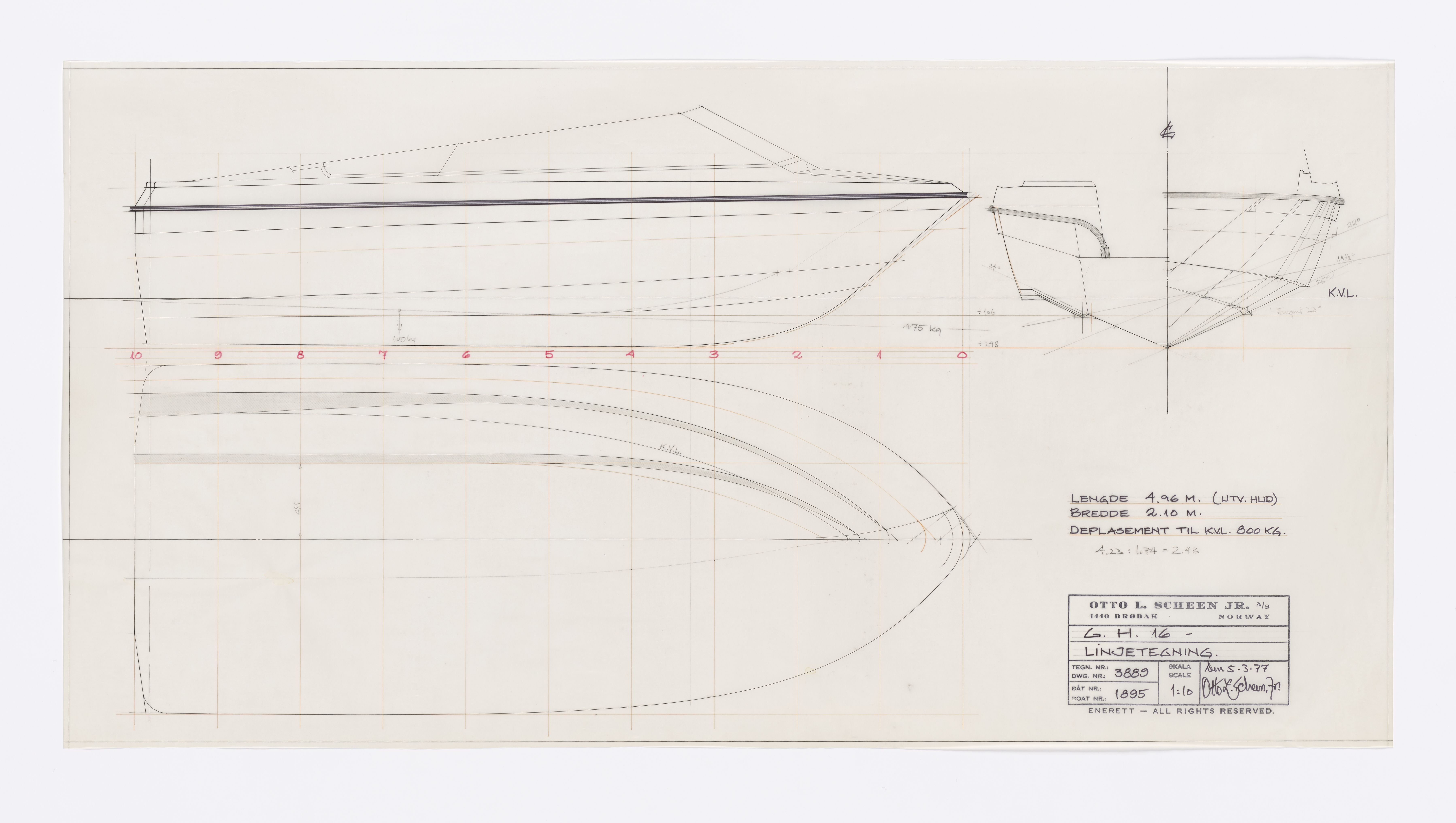 Furuholmen & Scheen, AFM/OM-1003/T/Ta/L0011/0001: G.H. / Scheen, 1977-2001