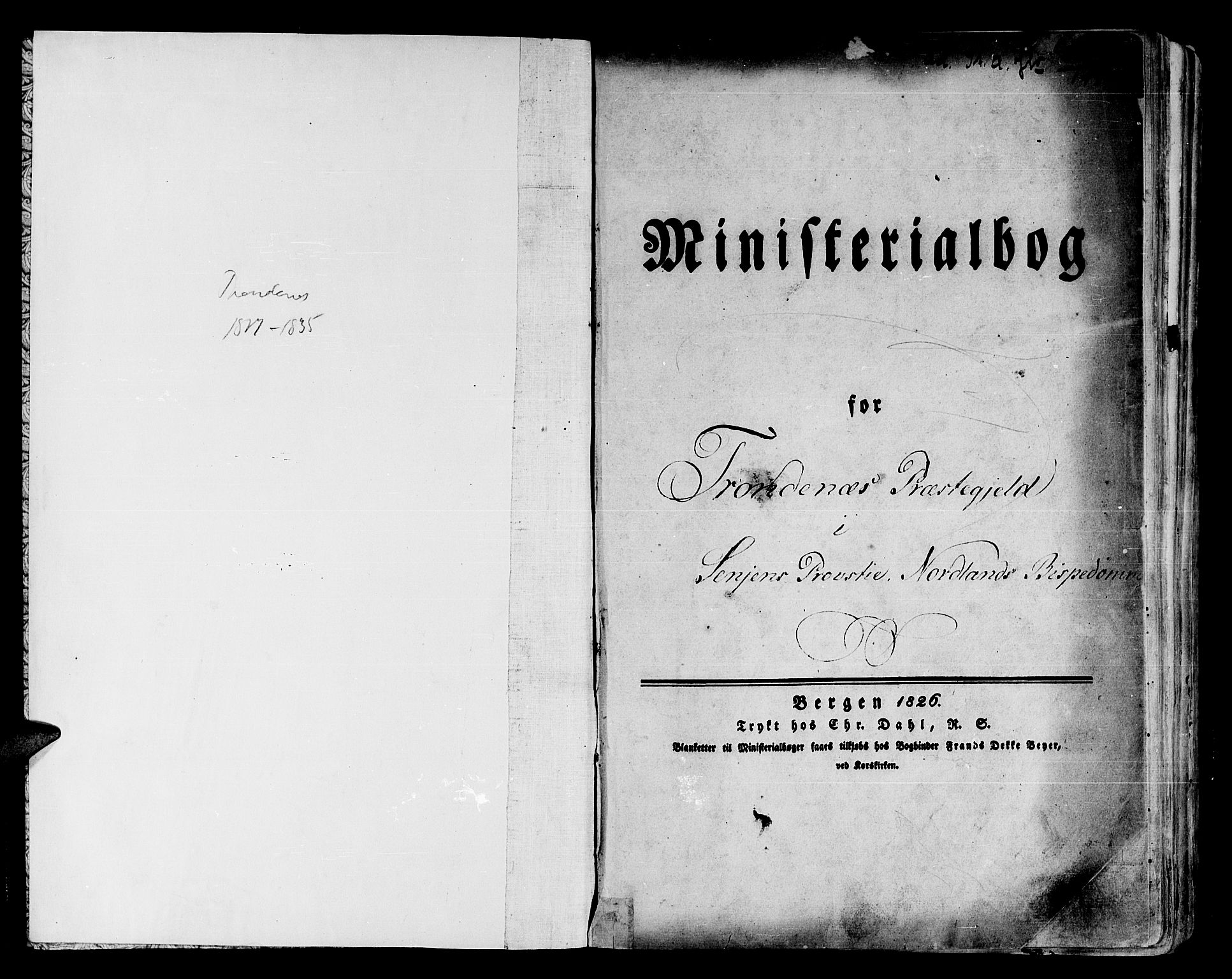 Trondenes sokneprestkontor, AV/SATØ-S-1319/H/Ha/L0007kirke: Ministerialbok nr. 7, 1827-1841