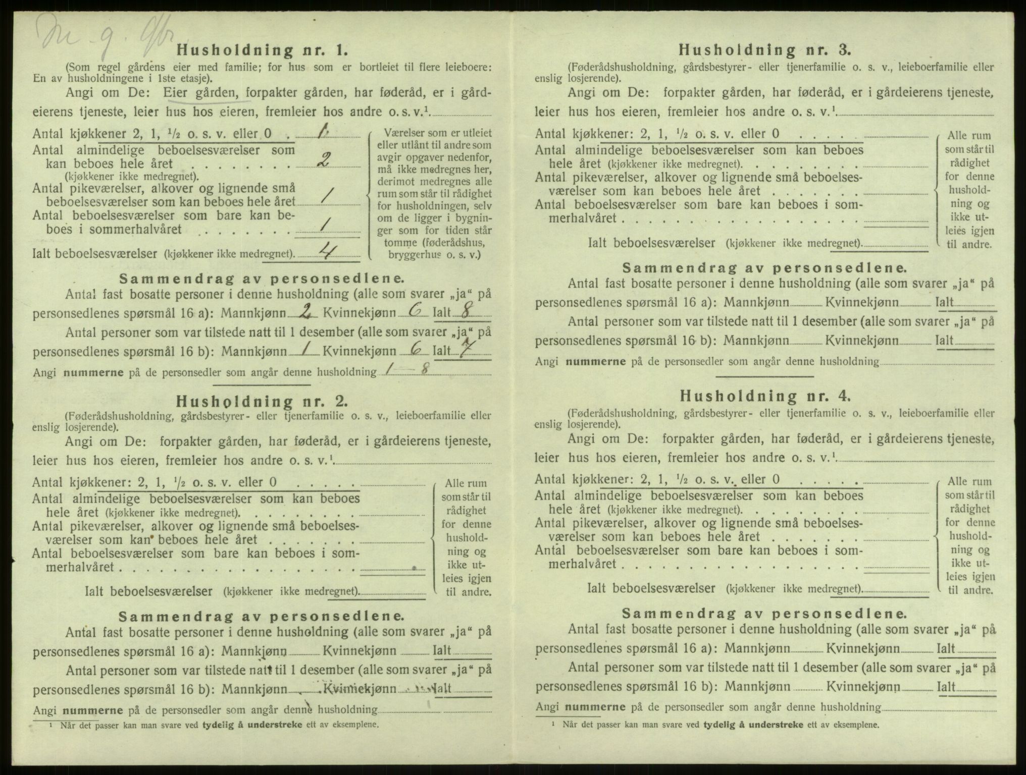 SAB, Folketelling 1920 for 1257 Alversund herred, 1920, s. 579