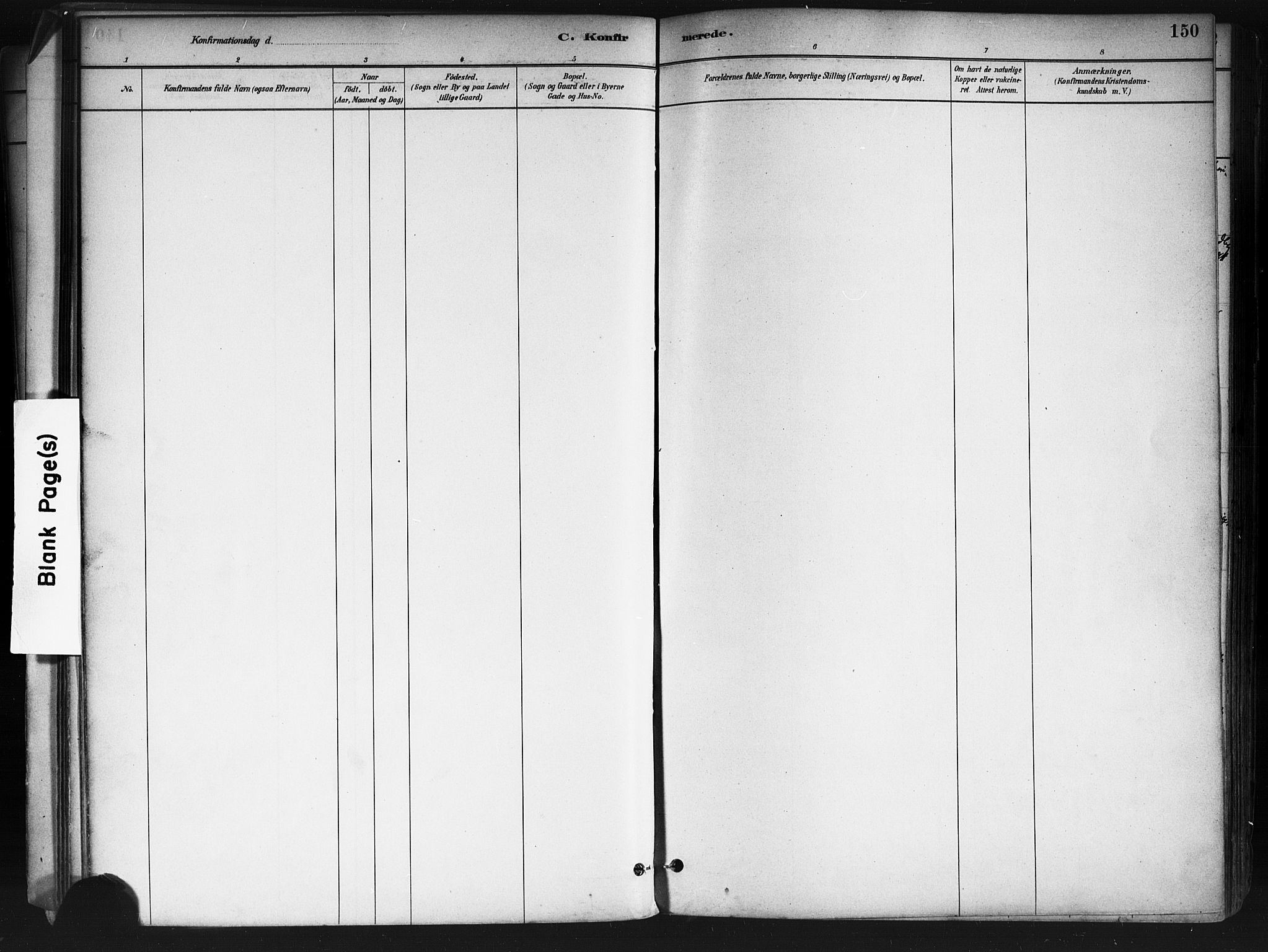 Ås prestekontor Kirkebøker, SAO/A-10894/F/Fa/L0009: Ministerialbok nr. I 9, 1881-1900, s. 150