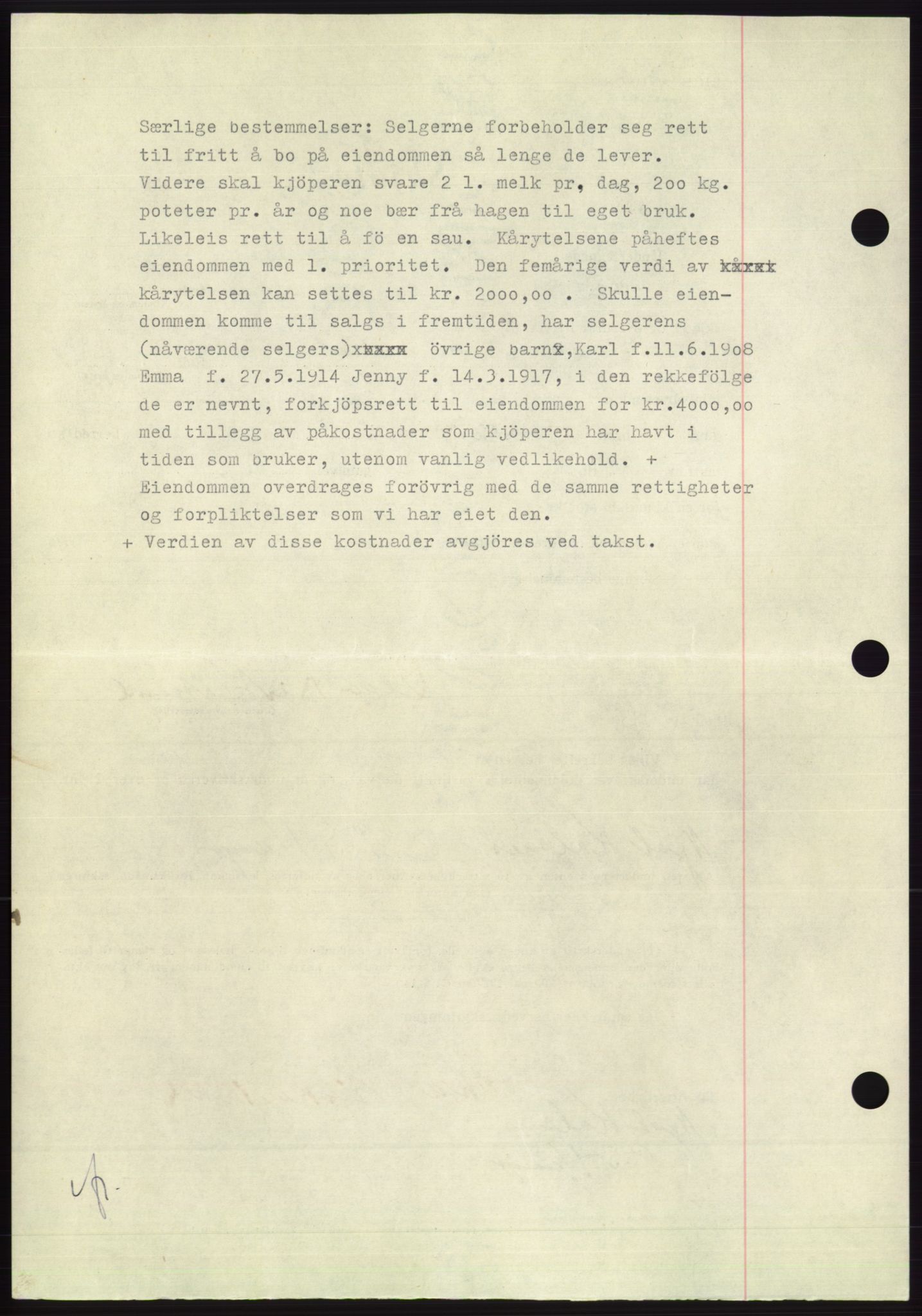 Søre Sunnmøre sorenskriveri, AV/SAT-A-4122/1/2/2C/L0104: Pantebok nr. 30A, 1956-1956, Dagboknr: 1705/1956