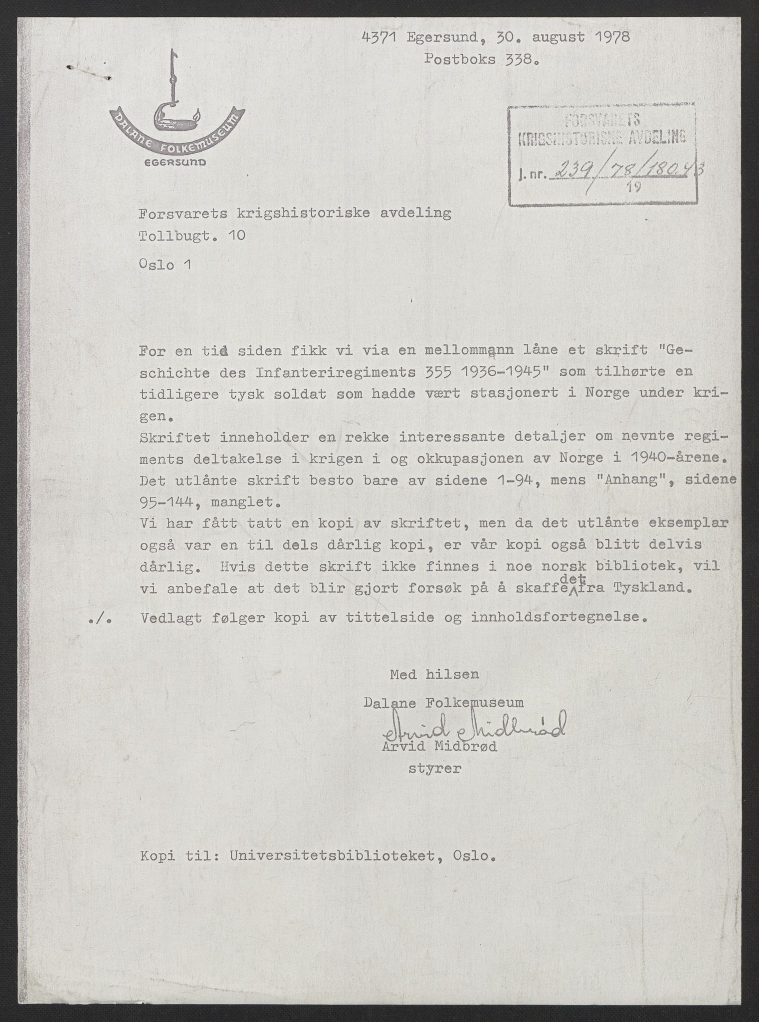 Forsvaret, Forsvarets krigshistoriske avdeling, AV/RA-RAFA-2017/Y/Yg/L0215: II-C-11-2150-2152  -  Weserübung.  Angrepet på Norge., 1940-1945, s. 339