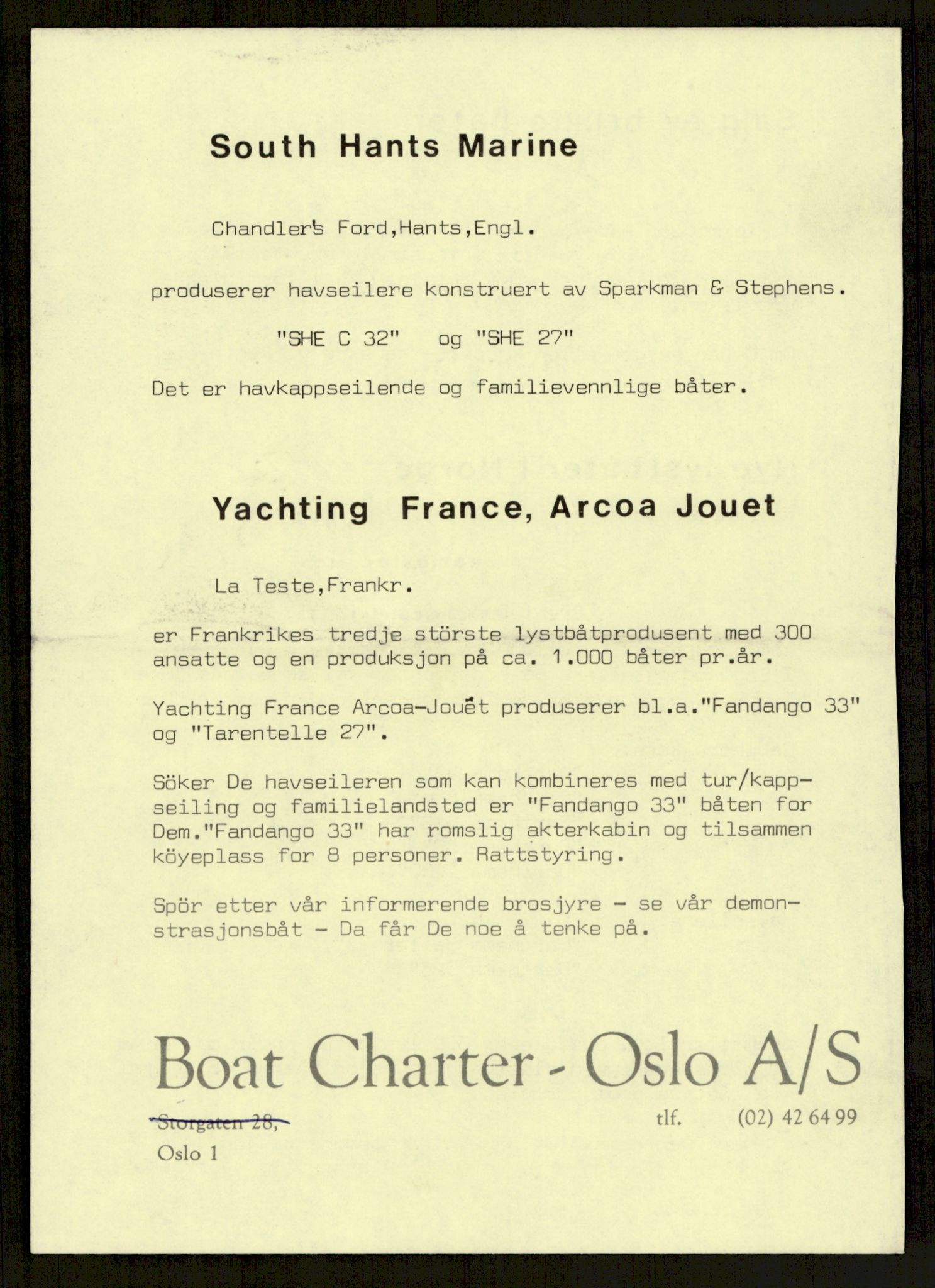 Sjøfartsdirektoratet med forløpere, generelt arkiv, AV/RA-S-1407/D/Du/Duc/L0641/0004: Skipskontrollen - Forskrifter    / Utleiebåter (2 mapper), 1977-1989, s. 384