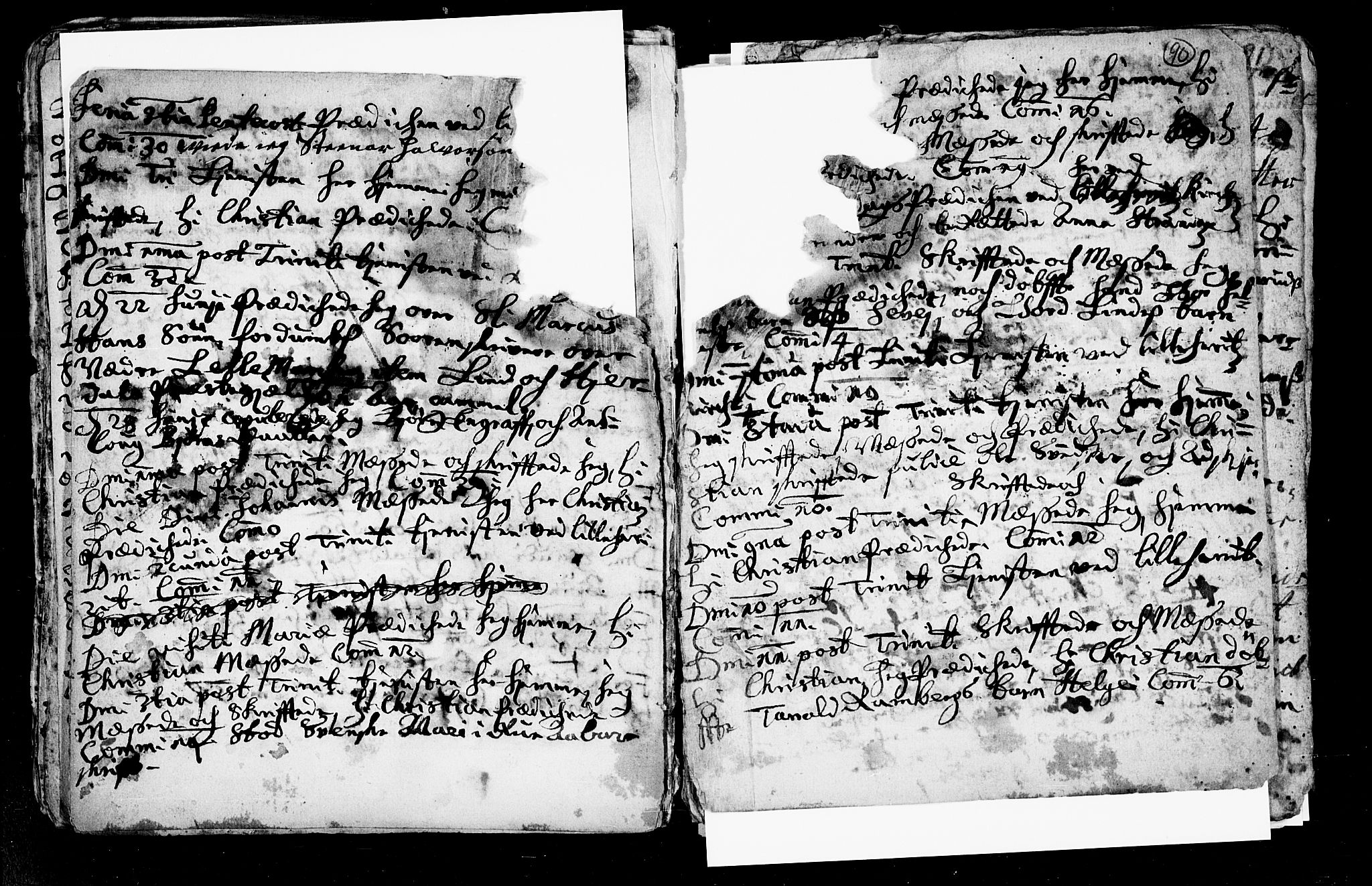 Heddal kirkebøker, SAKO/A-268/F/Fa/L0002: Ministerialbok nr. I 2, 1699-1722, s. 90