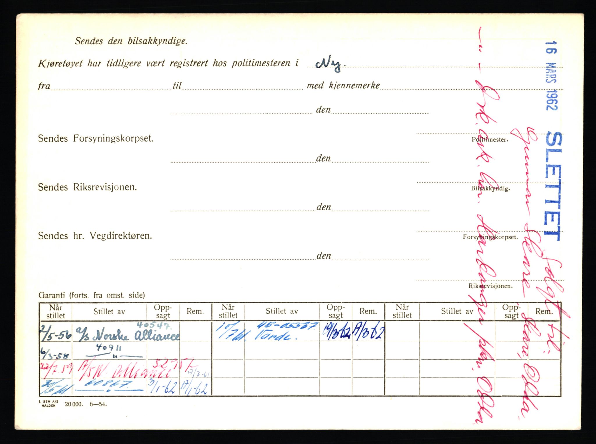 Stavanger trafikkstasjon, SAST/A-101942/0/F/L0041: L-24000 - L-24599, 1930-1971, s. 1426