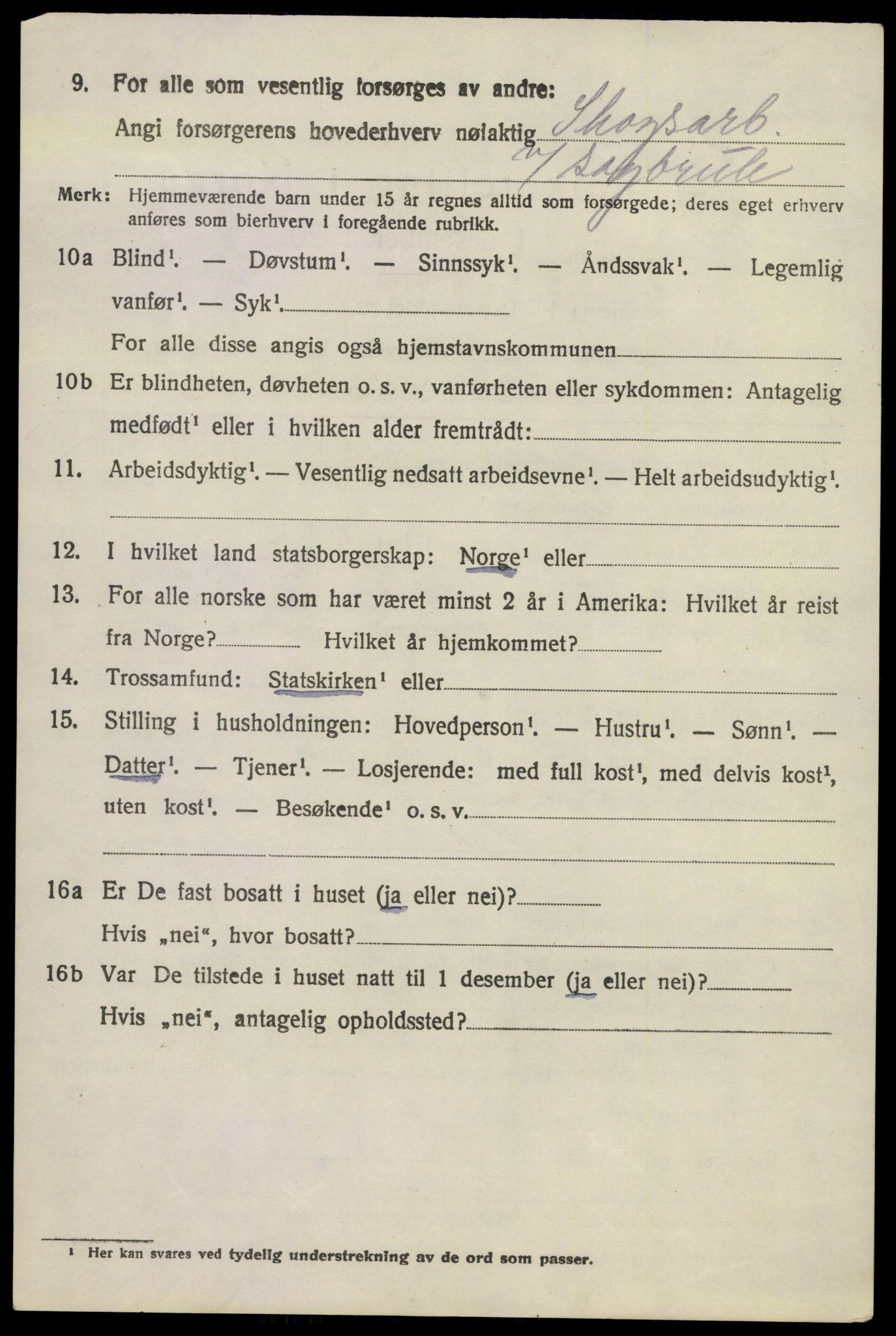 SAKO, Folketelling 1920 for 0727 Hedrum herred, 1920, s. 3426