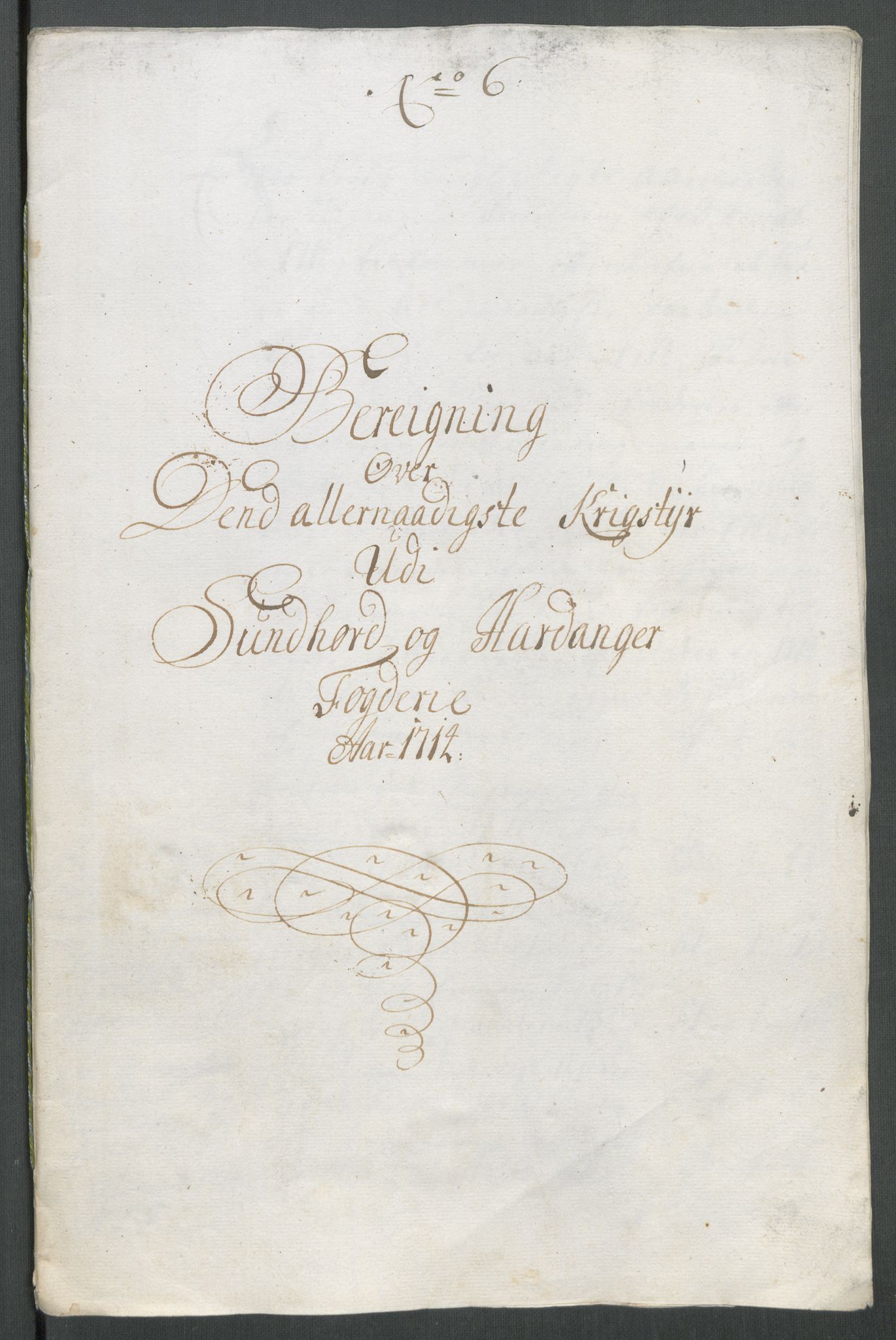 Rentekammeret inntil 1814, Reviderte regnskaper, Fogderegnskap, RA/EA-4092/R48/L2990: Fogderegnskap Sunnhordland og Hardanger, 1714, s. 131