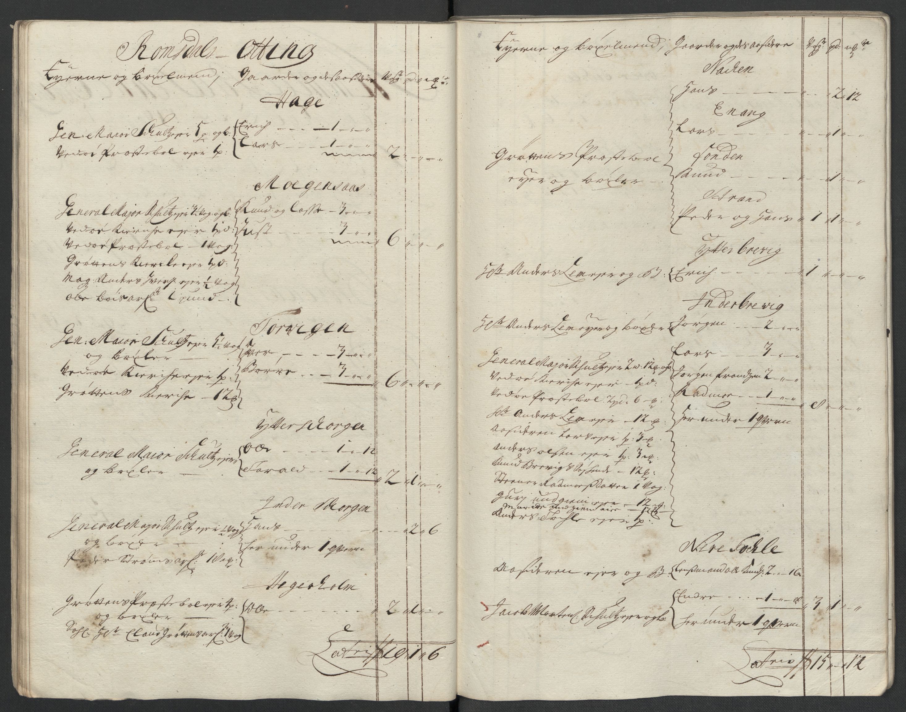 Rentekammeret inntil 1814, Reviderte regnskaper, Fogderegnskap, RA/EA-4092/R55/L3659: Fogderegnskap Romsdal, 1709-1710, s. 54