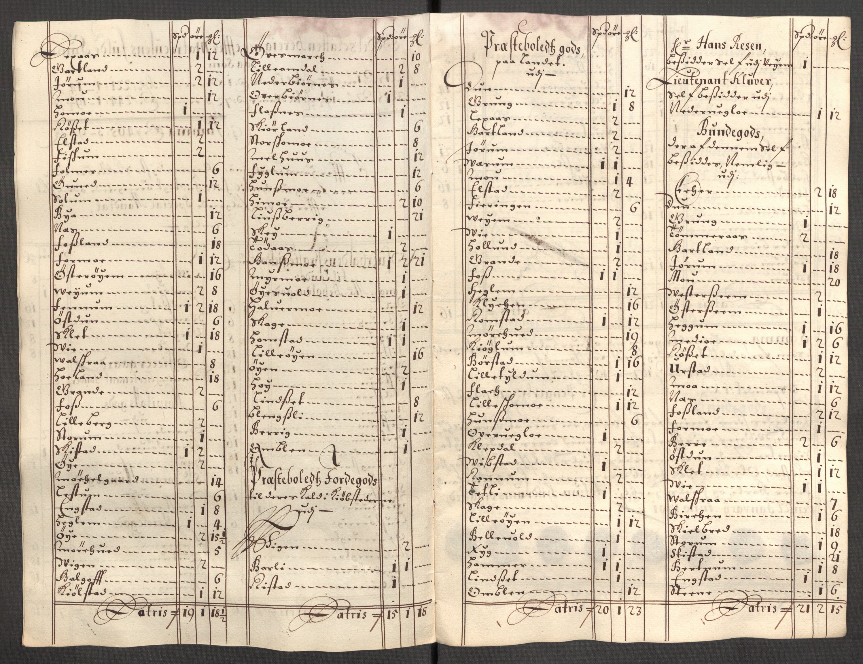 Rentekammeret inntil 1814, Reviderte regnskaper, Fogderegnskap, RA/EA-4092/R64/L4426: Fogderegnskap Namdal, 1699-1700, s. 324