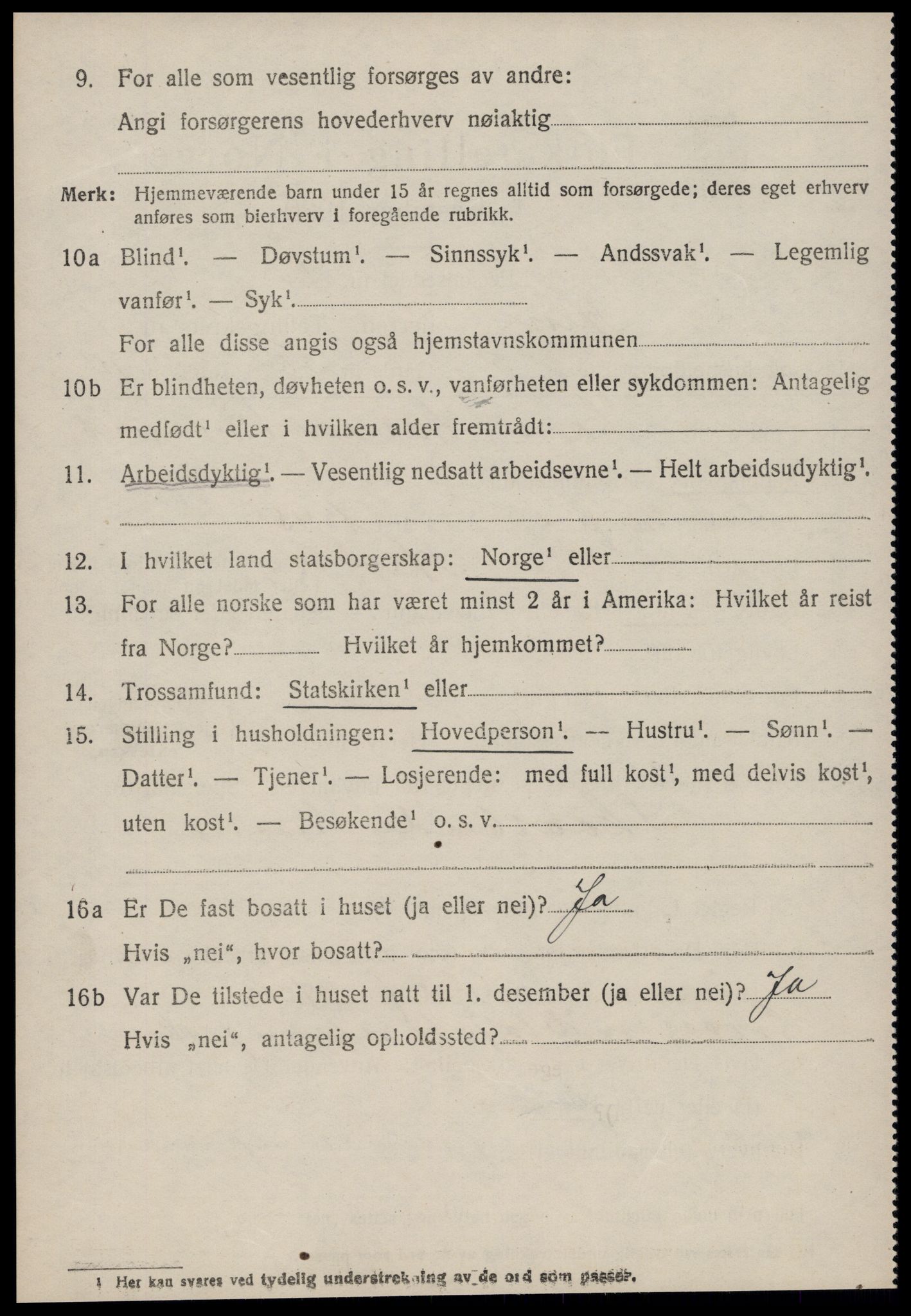 SAT, Folketelling 1920 for 1540 Hen herred, 1920, s. 505
