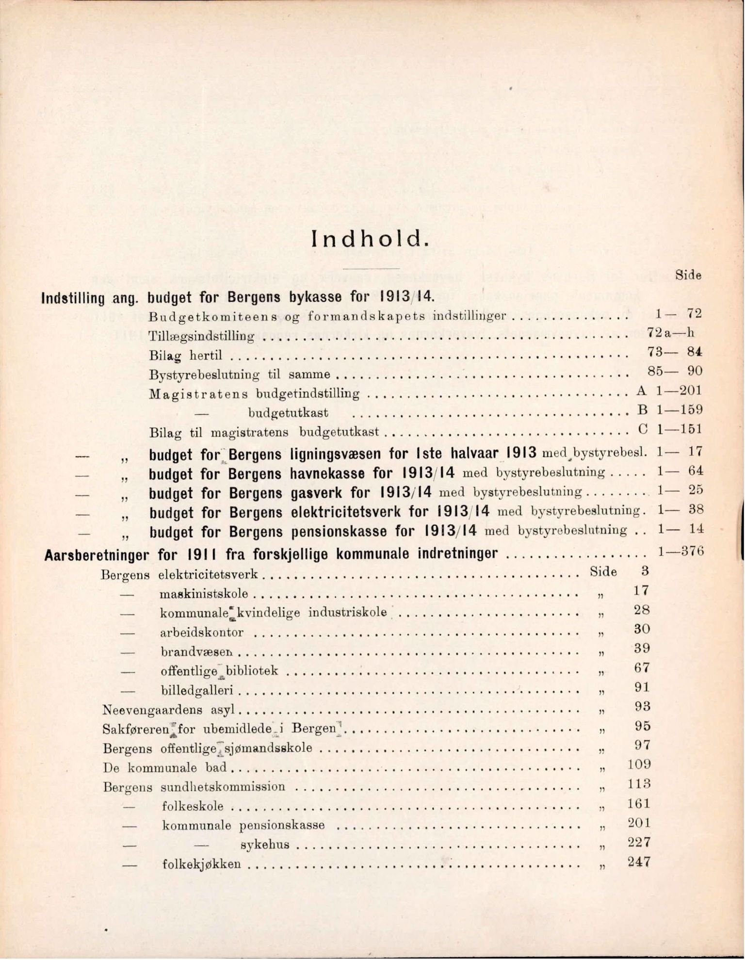 Bergen kommune. Formannskapet, BBA/A-0003/Ad/L0087: Bergens Kommuneforhandlinger, hele 1912 og første halvår i 1913, bind II, 1912-1913