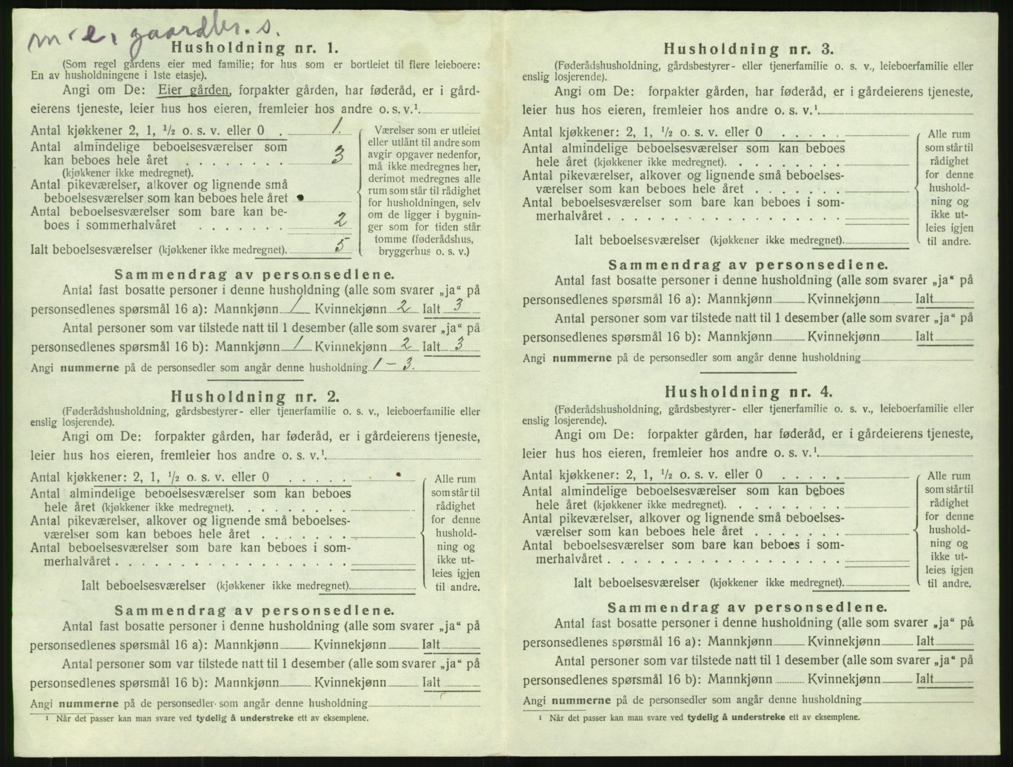 SAT, Folketelling 1920 for 1536 Sylte herred, 1920, s. 160