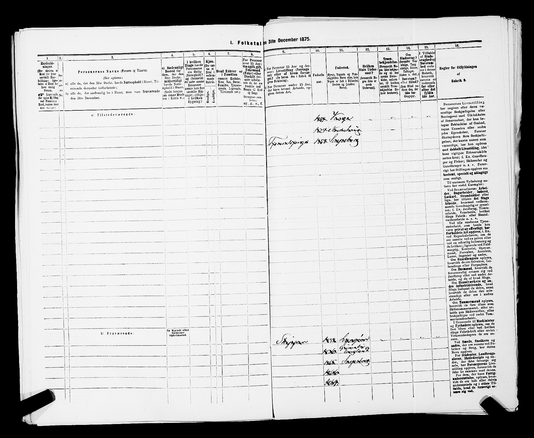 RA, Folketelling 1875 for 0102P Sarpsborg prestegjeld, 1875, s. 108