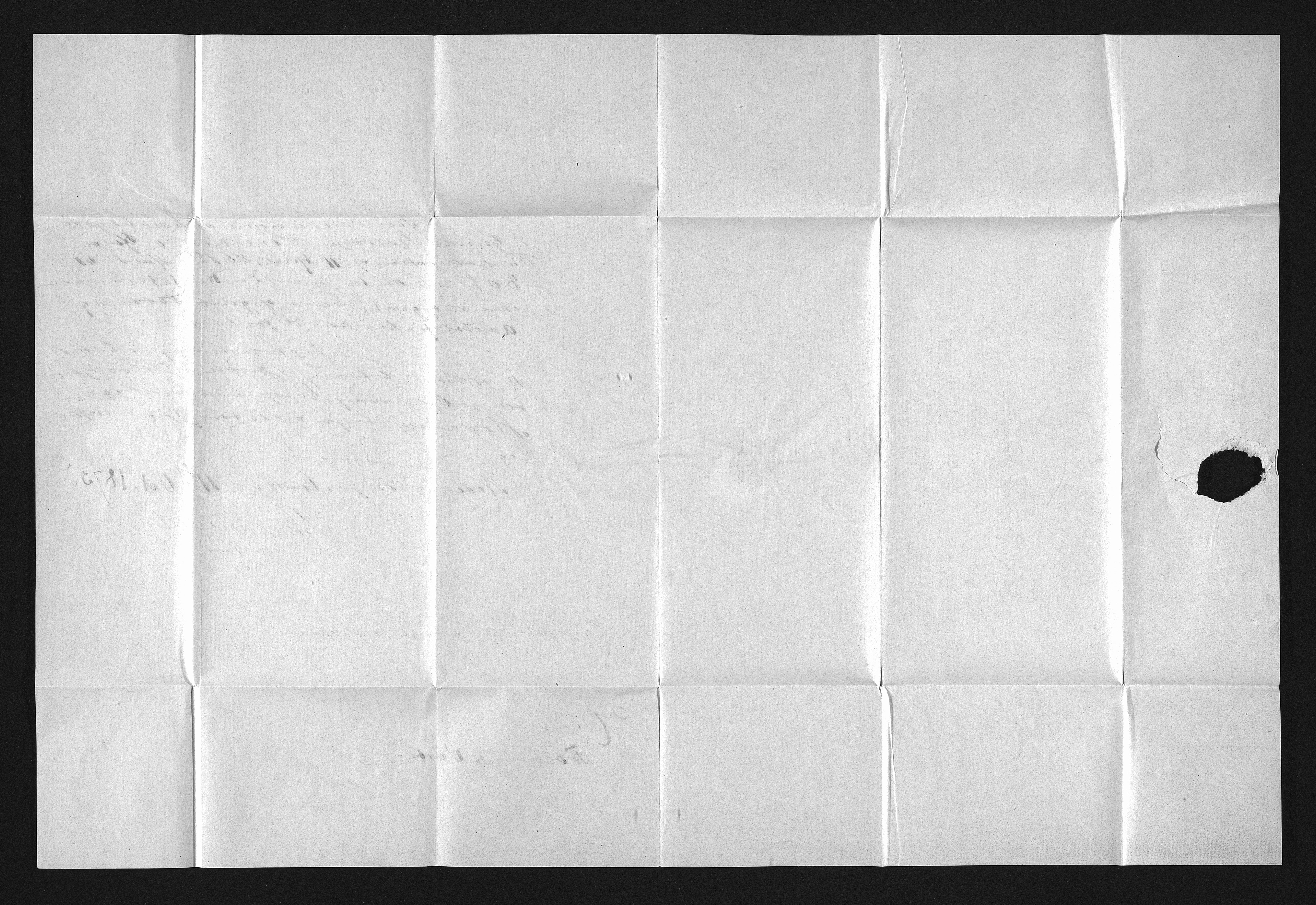 Froland Verk, AAKS/DA-1023/1/02/L0006: Innkomne brev, 1870-1875