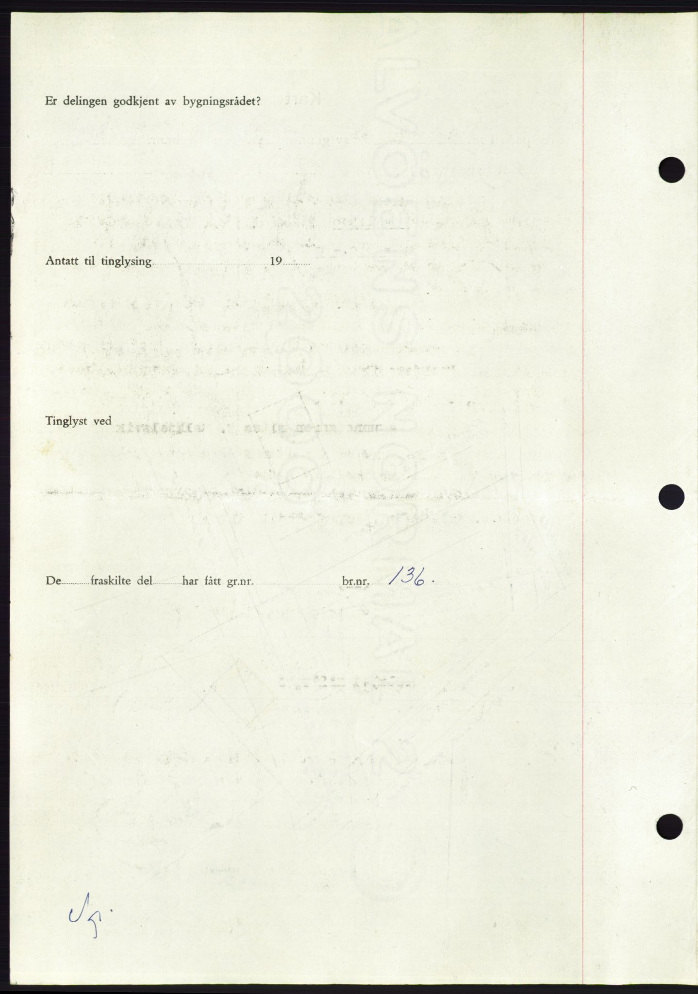 Søre Sunnmøre sorenskriveri, AV/SAT-A-4122/1/2/2C/L0104: Pantebok nr. 30A, 1956-1956, Dagboknr: 1336/1956