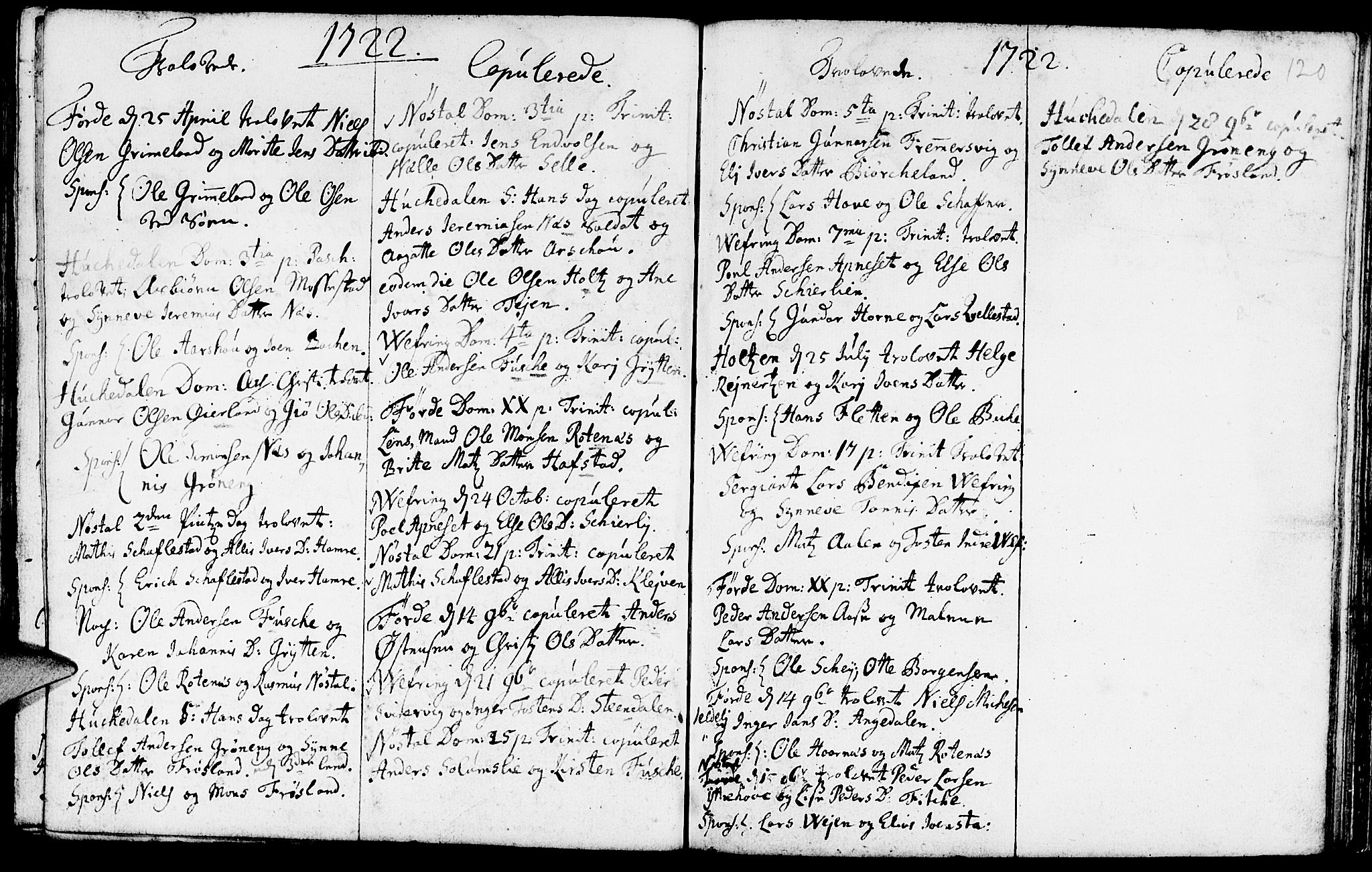 Førde sokneprestembete, AV/SAB-A-79901/H/Haa/Haaa/L0001: Ministerialbok nr. A 1, 1720-1727, s. 120