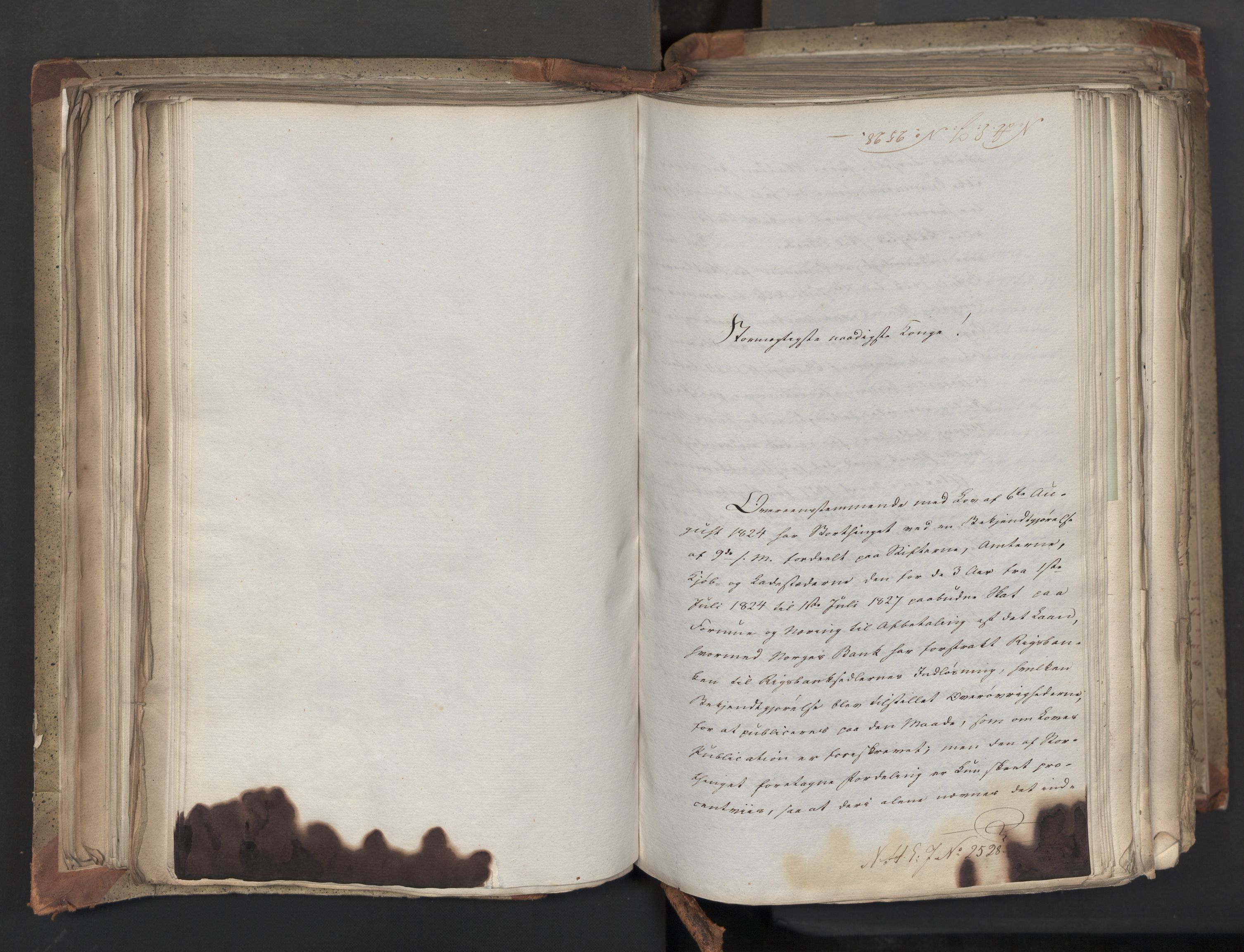 Statsrådsavdelingen i Stockholm, AV/RA-S-1003/D/Da/L0042: Regjeringsinnstillinger nr. 2467-2705, 1825, s. 190