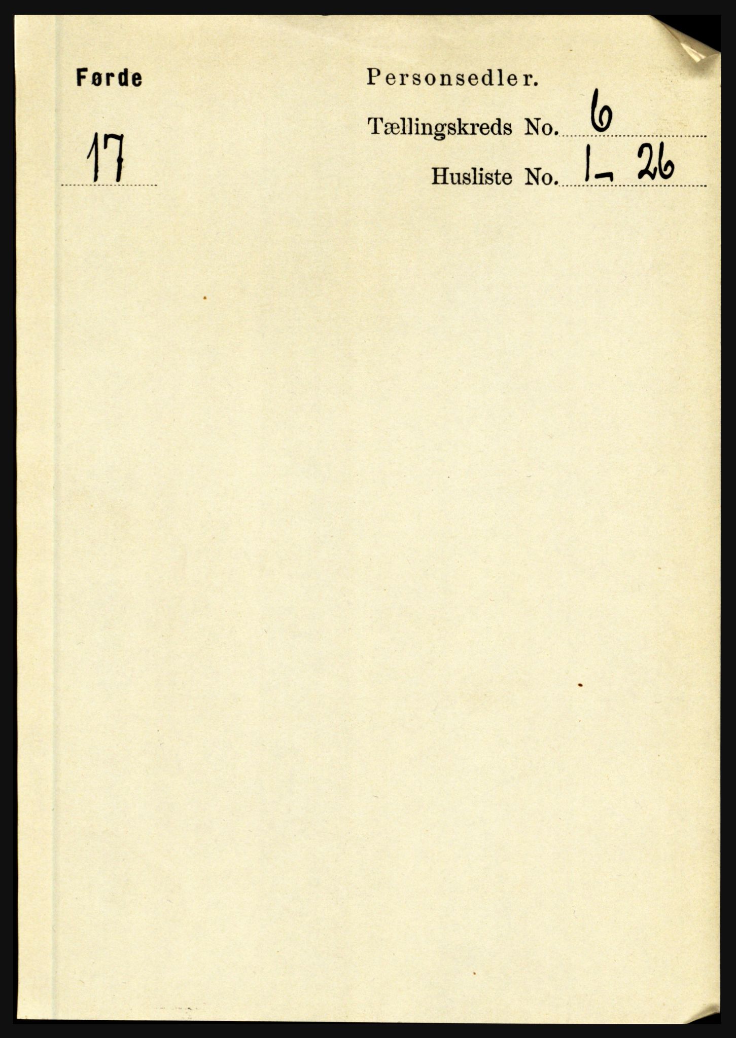 RA, Folketelling 1891 for 1432 Førde herred, 1891, s. 1974