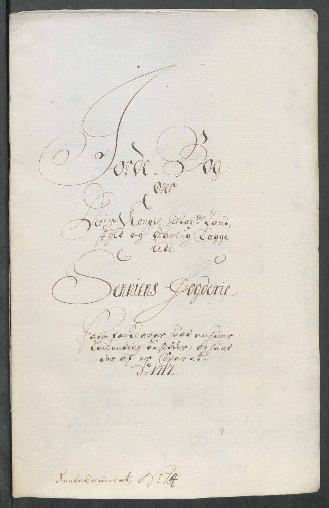 Rentekammeret inntil 1814, Reviderte regnskaper, Fogderegnskap, AV/RA-EA-4092/R68/L4763: Fogderegnskap Senja og Troms, 1717, s. 208