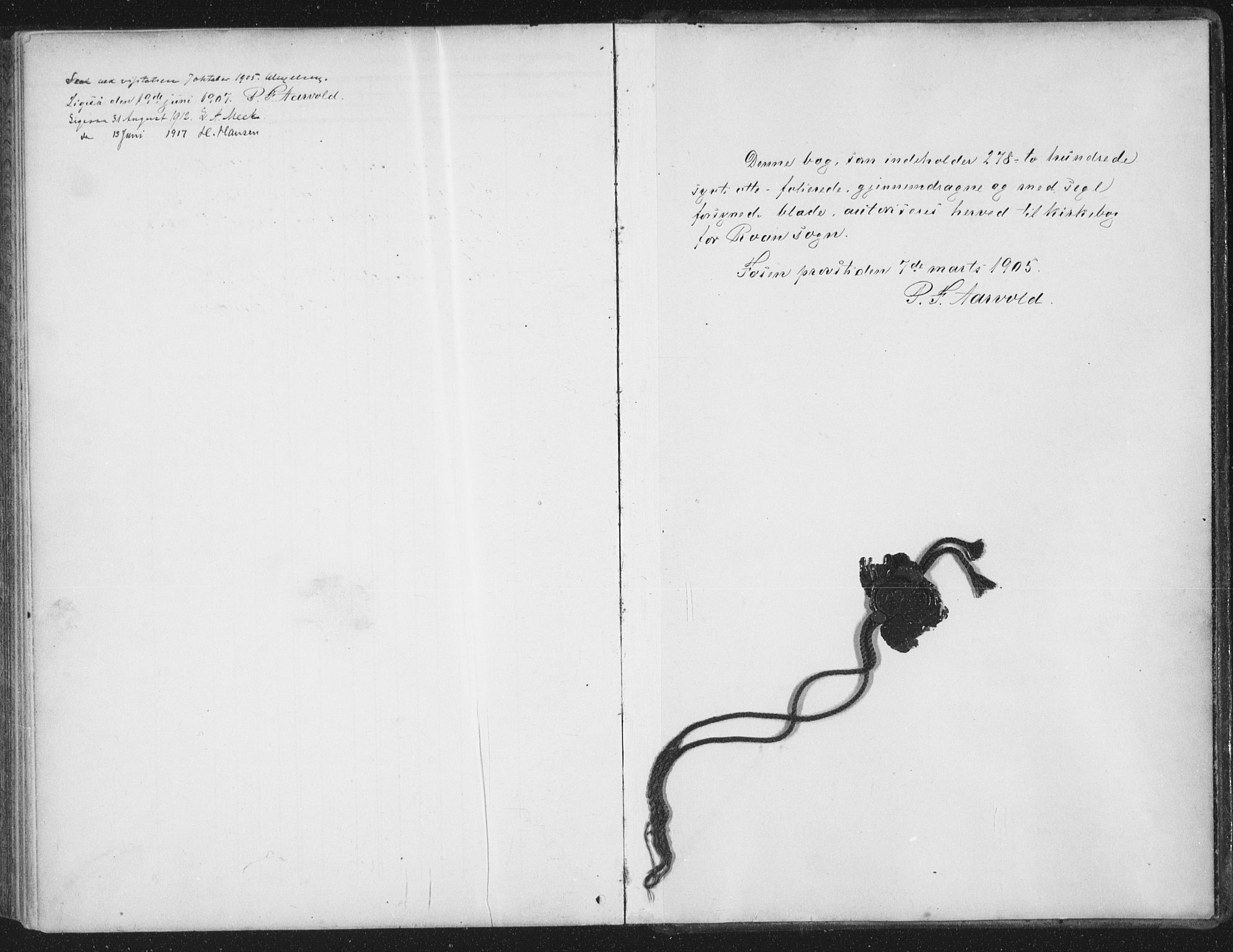 Ministerialprotokoller, klokkerbøker og fødselsregistre - Sør-Trøndelag, SAT/A-1456/657/L0709: Ministerialbok nr. 657A10, 1905-1919