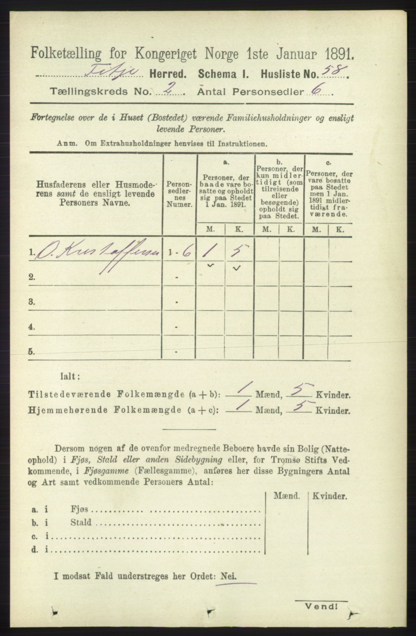 RA, Folketelling 1891 for 1222 Fitjar herred, 1891, s. 636