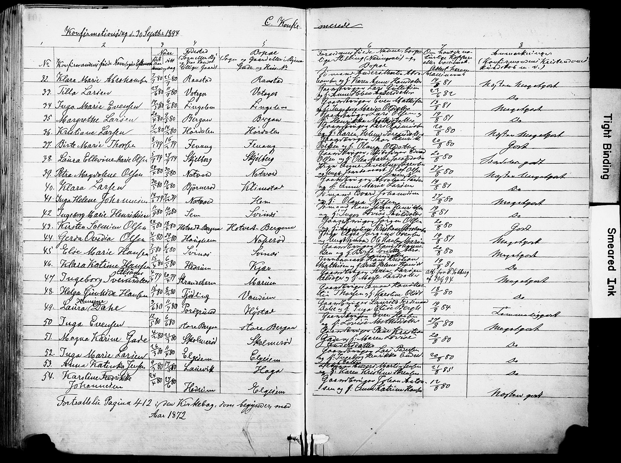Sandar kirkebøker, AV/SAKO-A-243/F/Fa/L0012: Ministerialbok nr. 12, 1883-1895