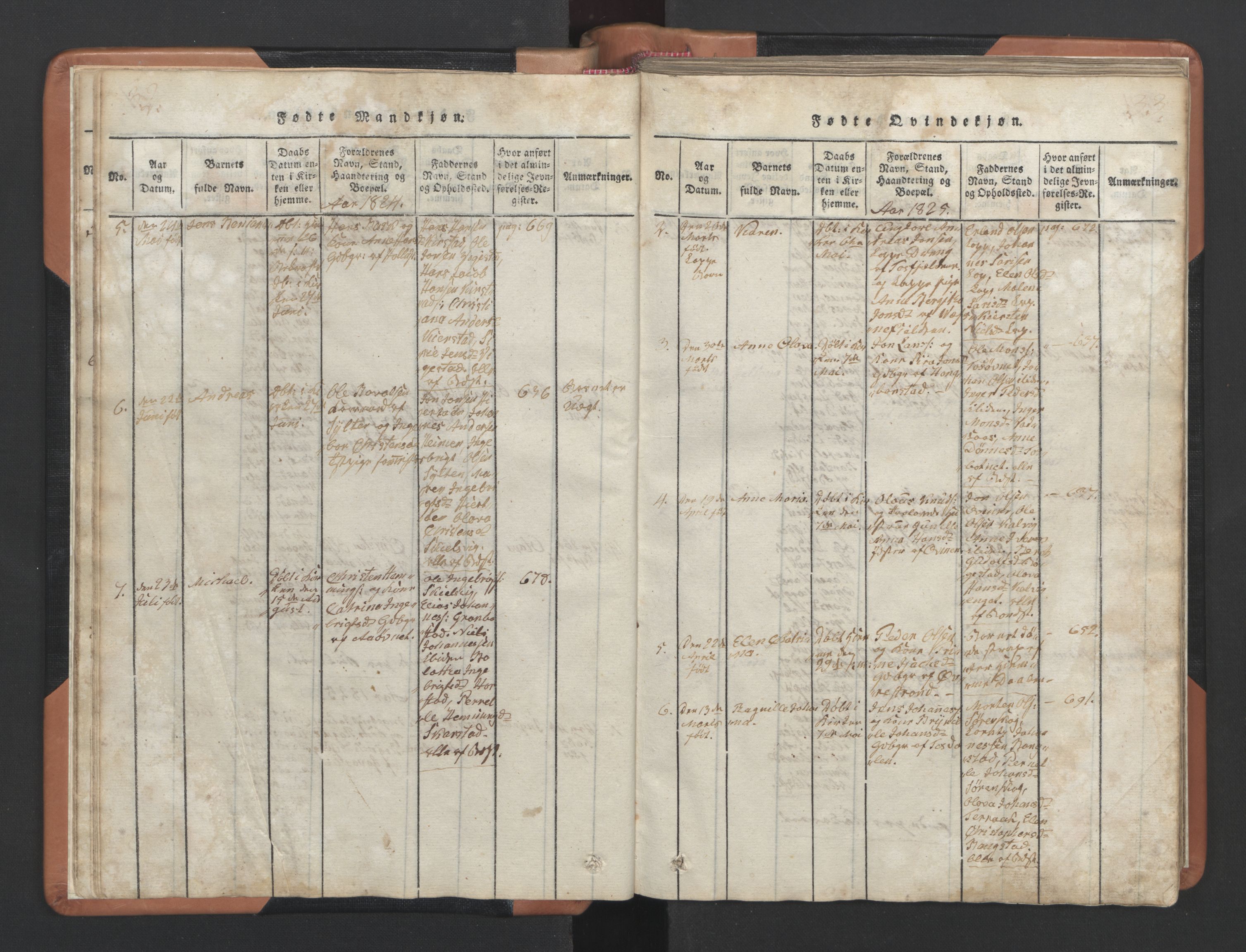 Ministerialprotokoller, klokkerbøker og fødselsregistre - Nordland, AV/SAT-A-1459/810/L0157: Klokkerbok nr. 810C01, 1819-1842, s. 32-33