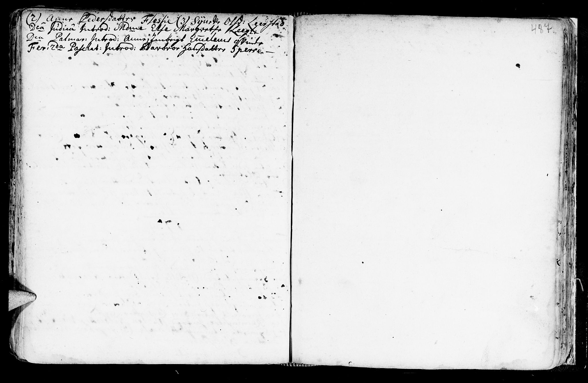 Ministerialprotokoller, klokkerbøker og fødselsregistre - Møre og Romsdal, AV/SAT-A-1454/528/L0390: Ministerialbok nr. 528A01, 1698-1739, s. 486-487