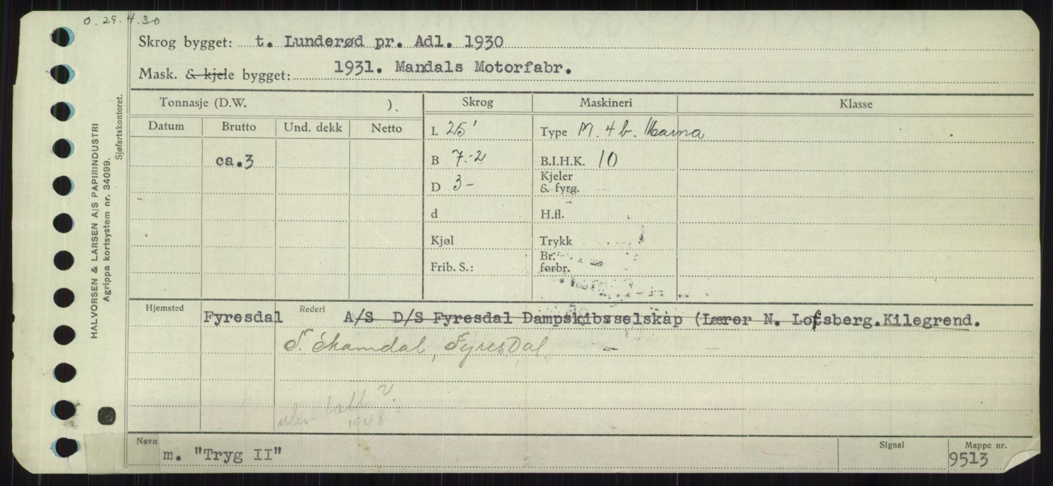 Sjøfartsdirektoratet med forløpere, Skipsmålingen, RA/S-1627/H/Ha/L0006/0001: Fartøy, Sver-Å / Fartøy, Sver-T, s. 779