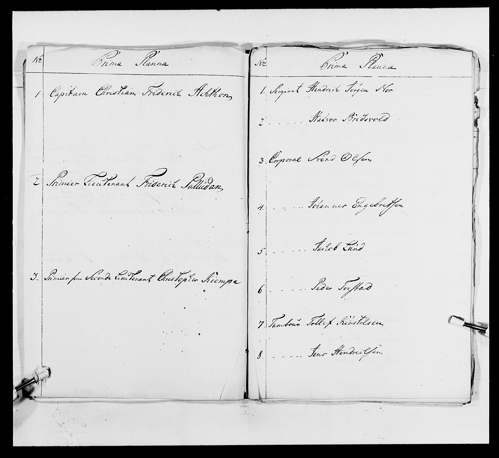 Kommanderende general (KG I) med Det norske krigsdirektorium, AV/RA-EA-5419/E/Ea/L0497: 2. Smålenske regiment, 1748-1765, s. 438